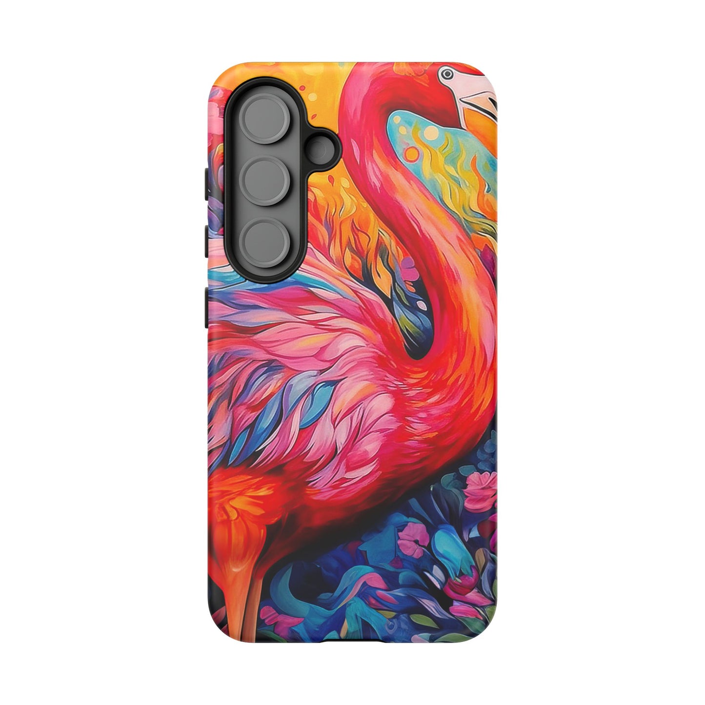 Flamingo Fiesta – Vibrant Flamingo Samsung Galaxy Phone Case