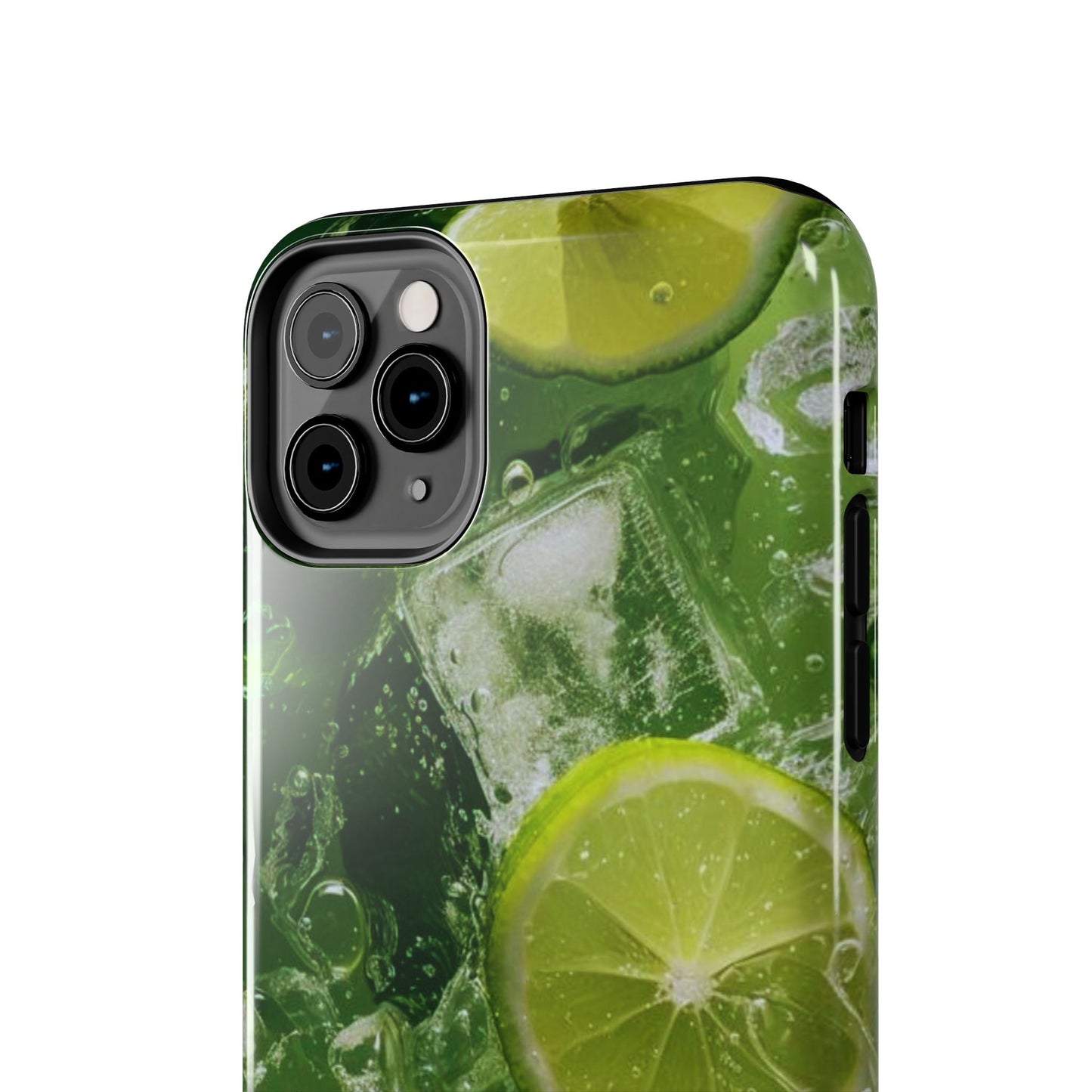 Refreshing Lime Splash iPhone Case – Tough Protection, Vivid Dual - Layer Design - BOGO Cases