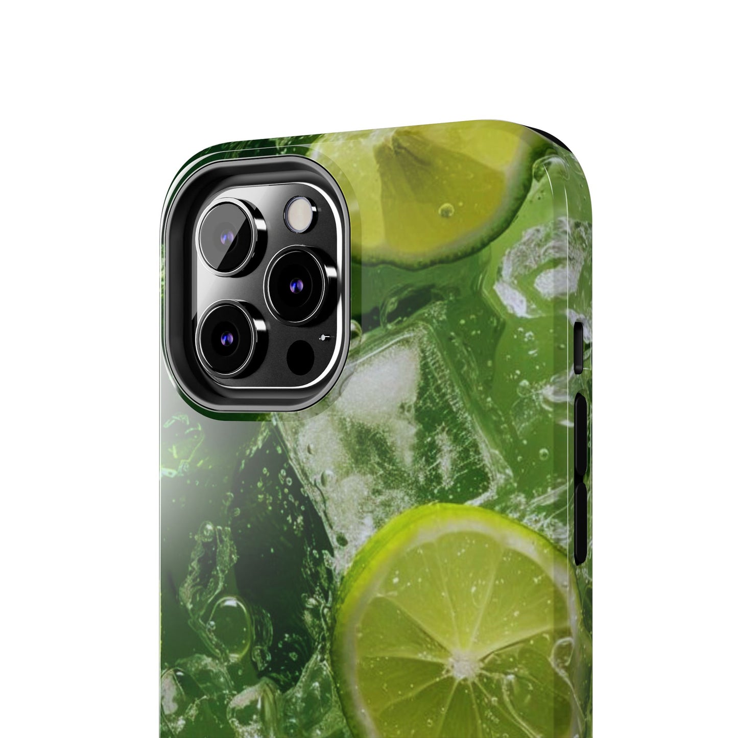 Refreshing Lime Splash iPhone Case – Tough Protection, Vivid Dual - Layer Design - BOGO Cases