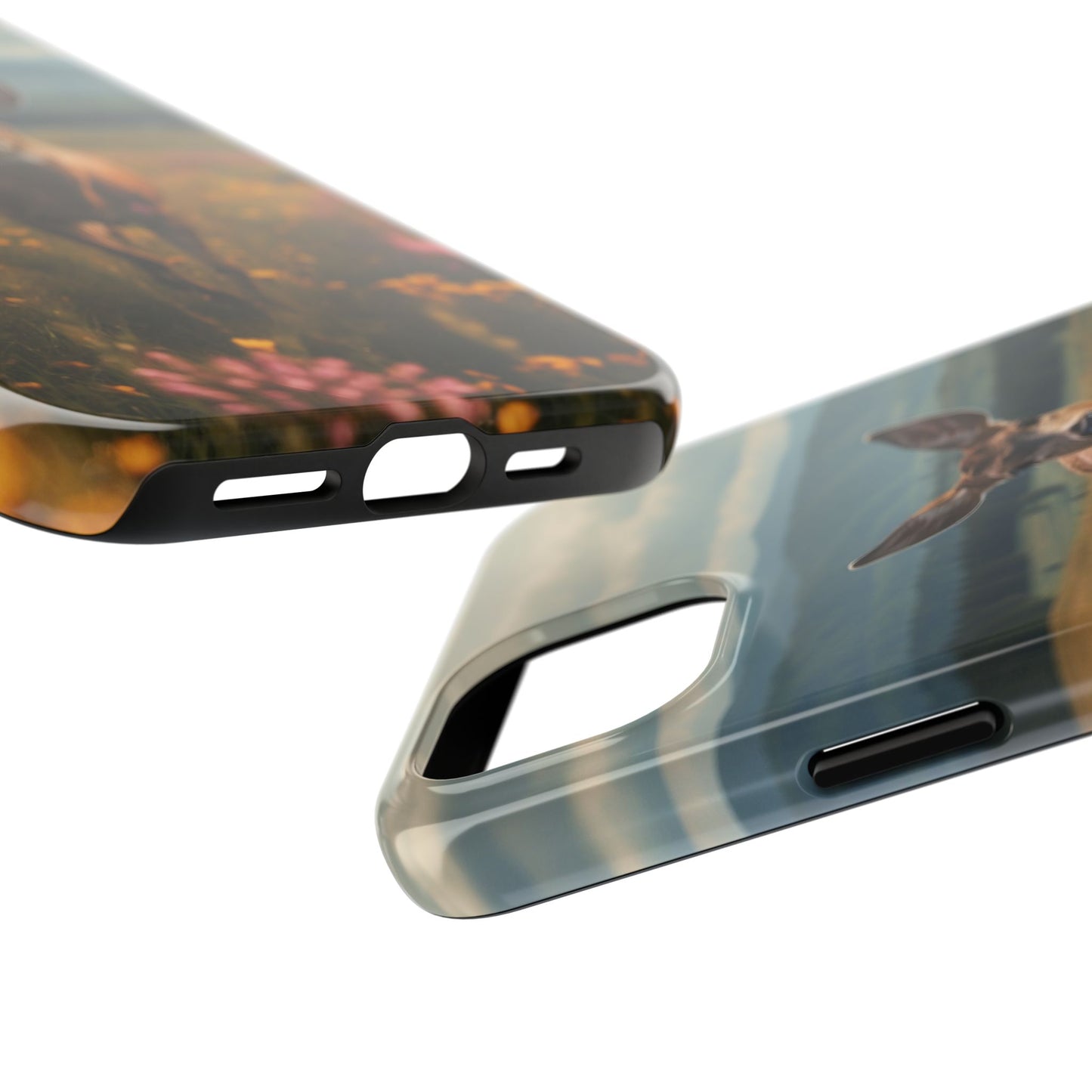 Rustic Meadow Deer – iPhone Case