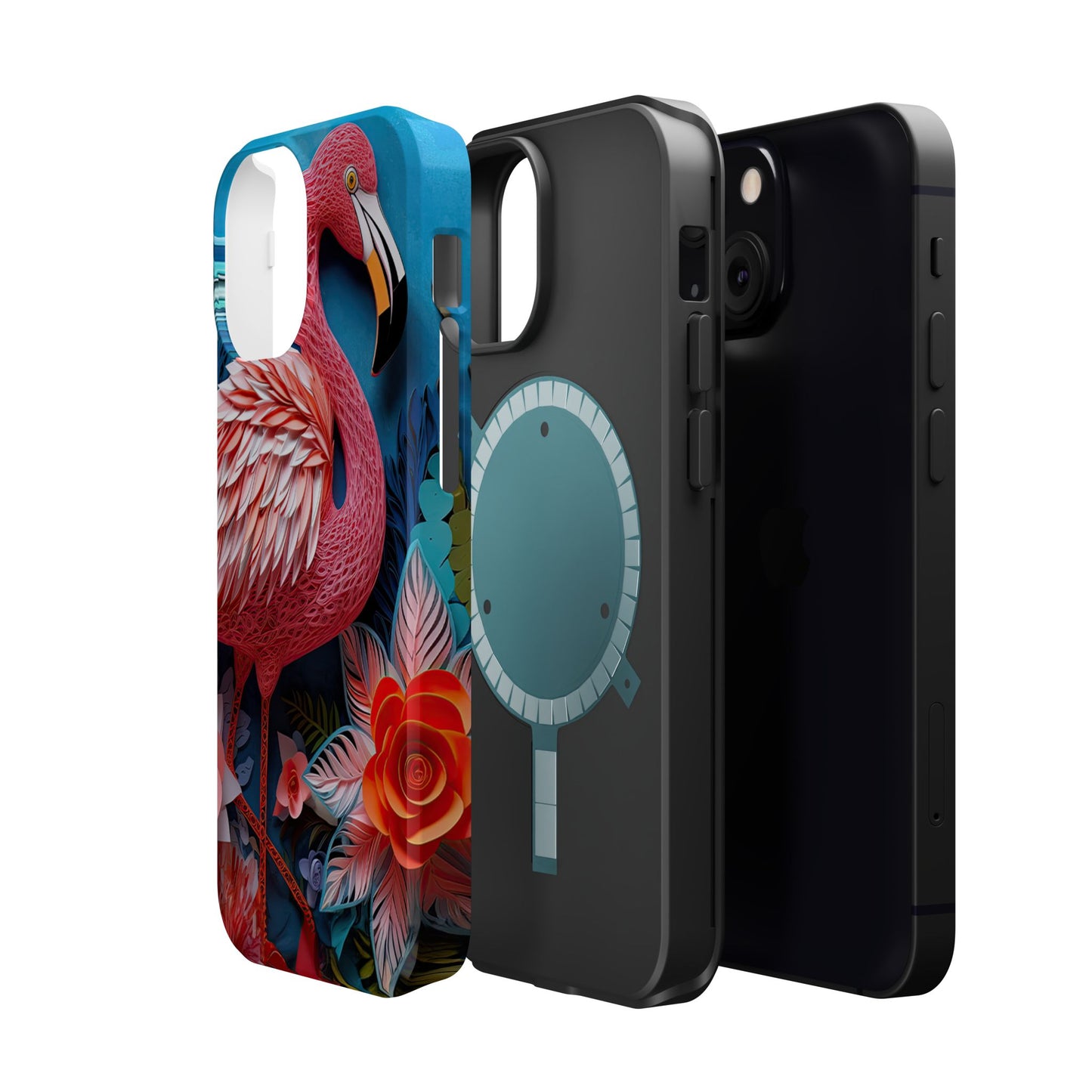 Flamingo Dreams – Bold Tropical MagSafe iPhone Case