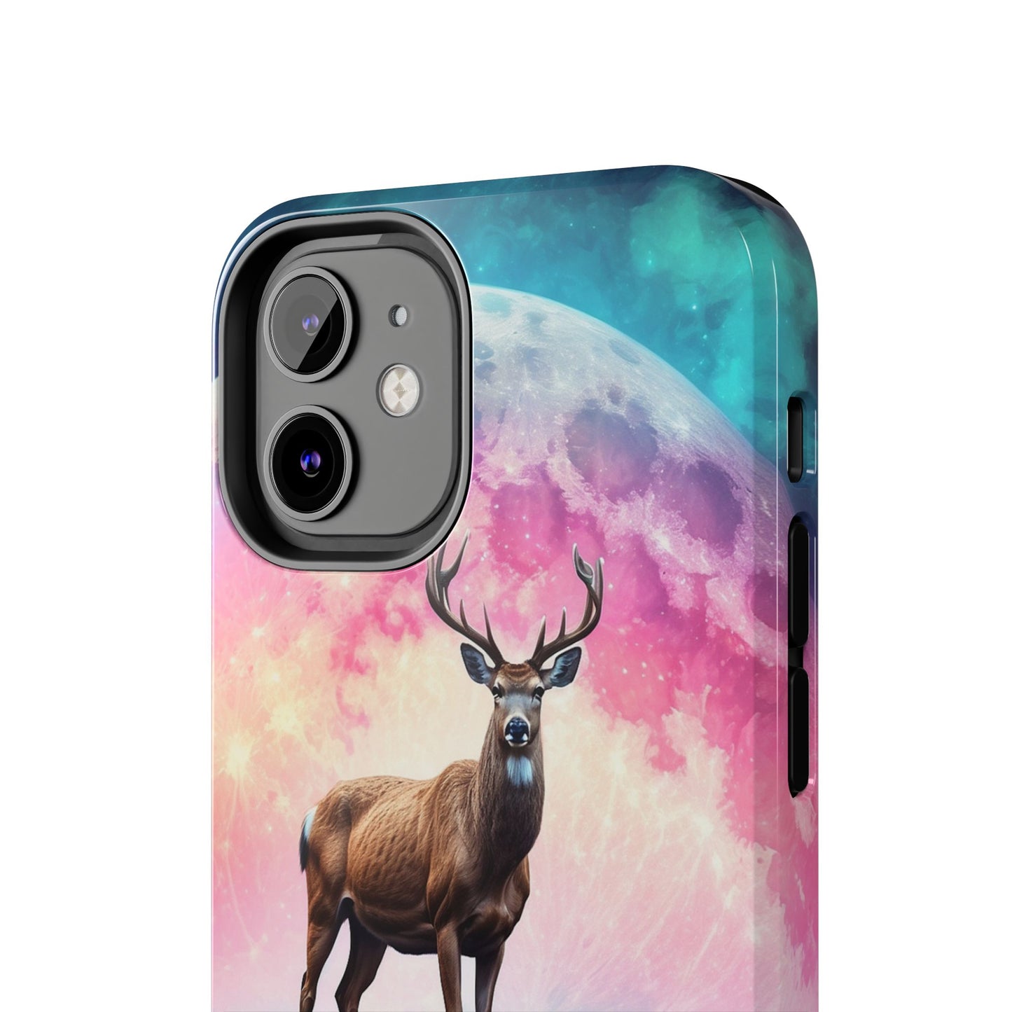 Stag in Moonlit Glow iPhone Case