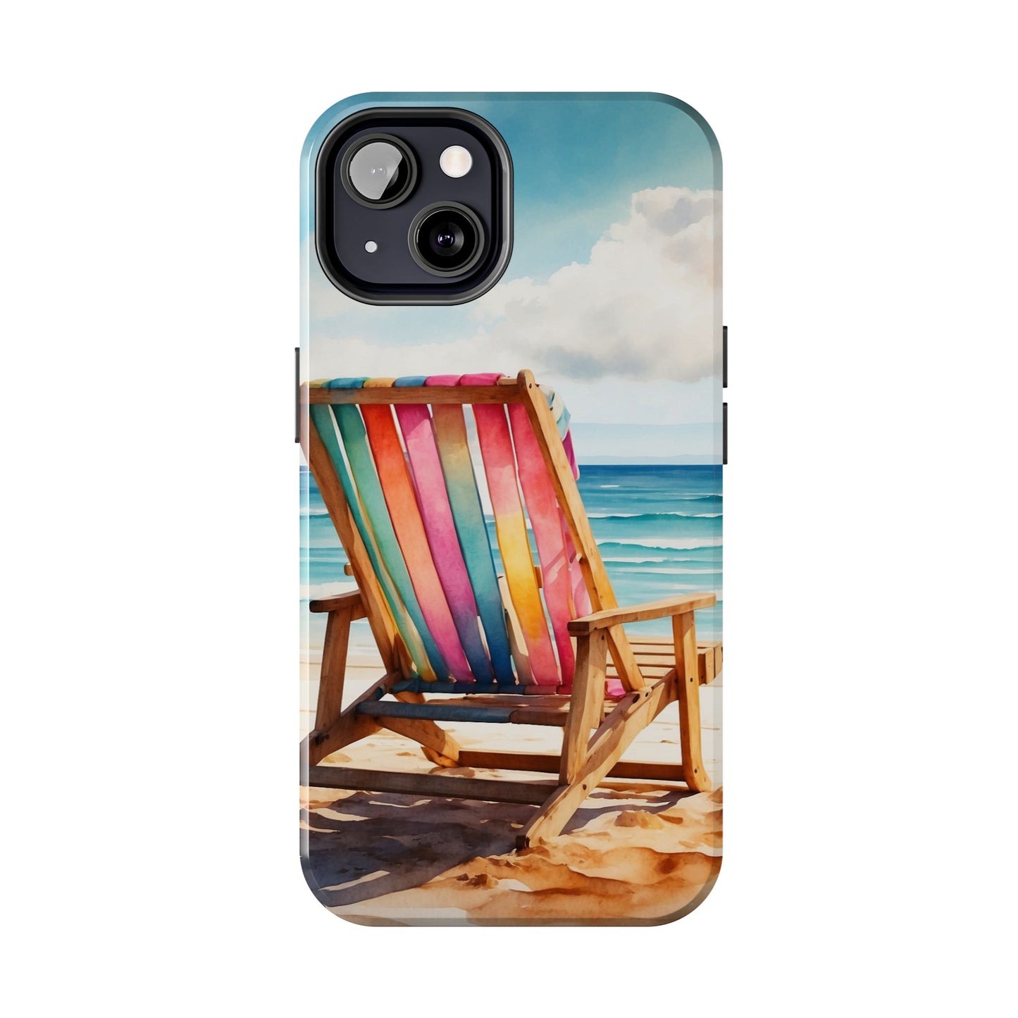 Vibrant Beach Escape iPhone Case – Tropical Summer Design