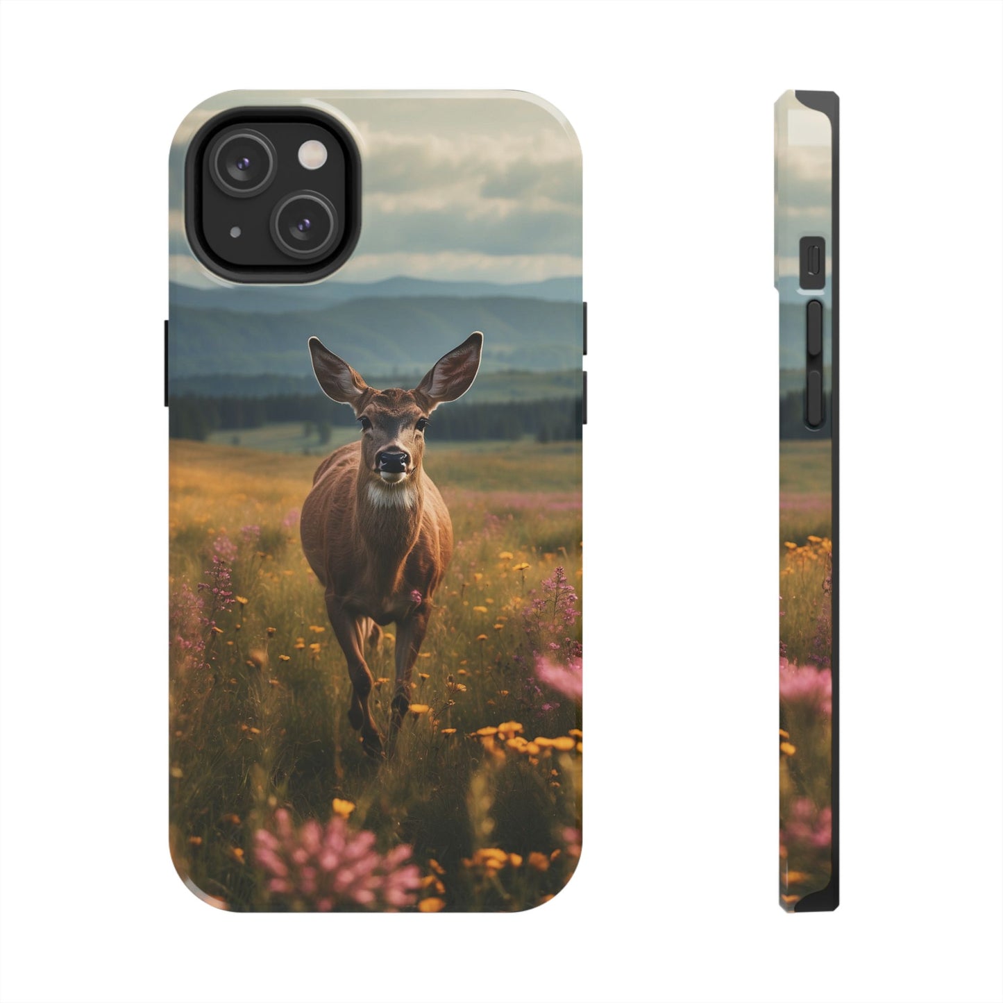 Rustic Meadow Deer – iPhone Case