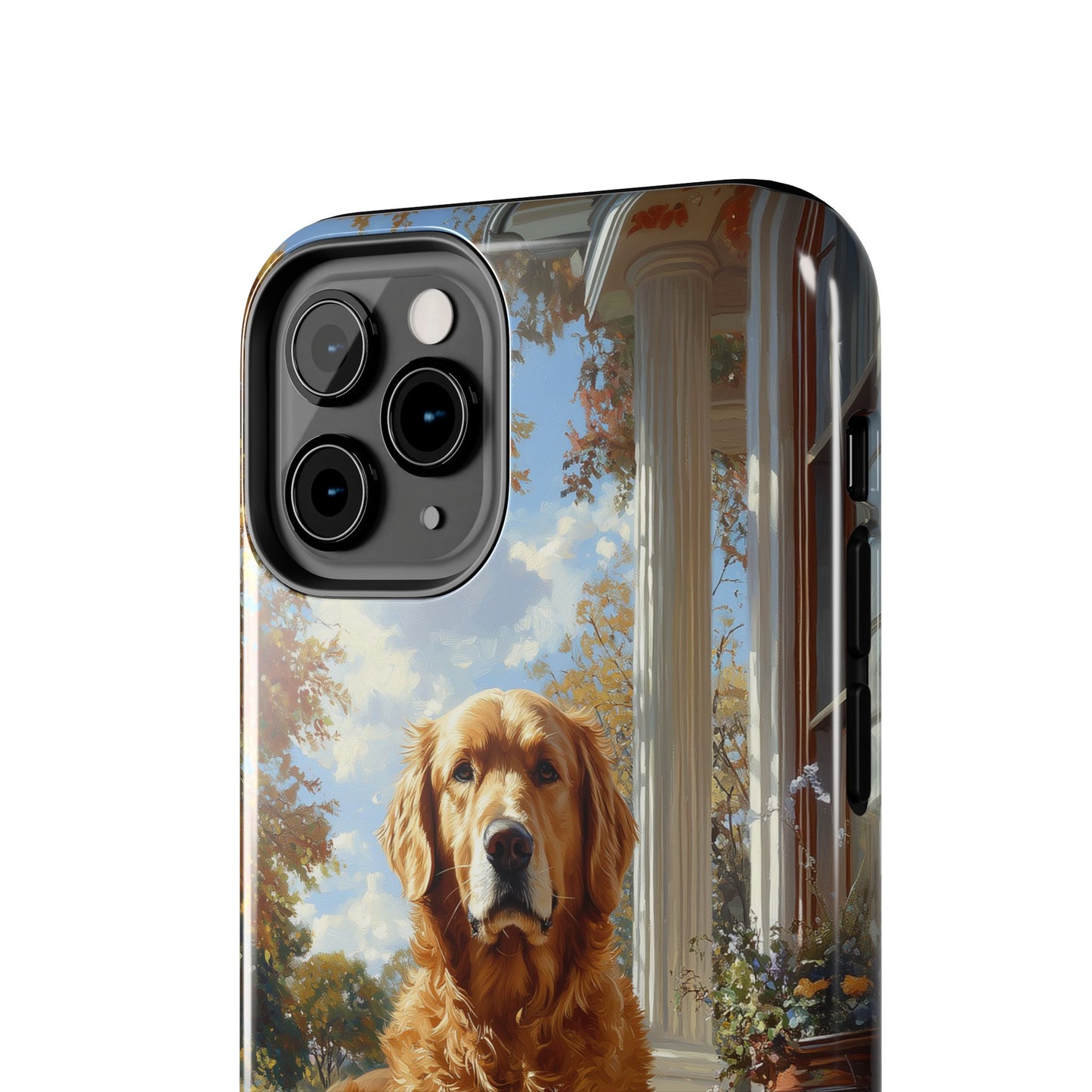 Golden Retriever Autumn Serenity - iPhone Series Case