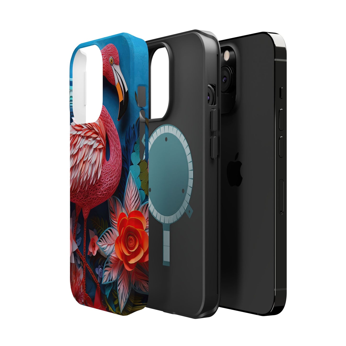 Flamingo Dreams – Bold Tropical MagSafe iPhone Case