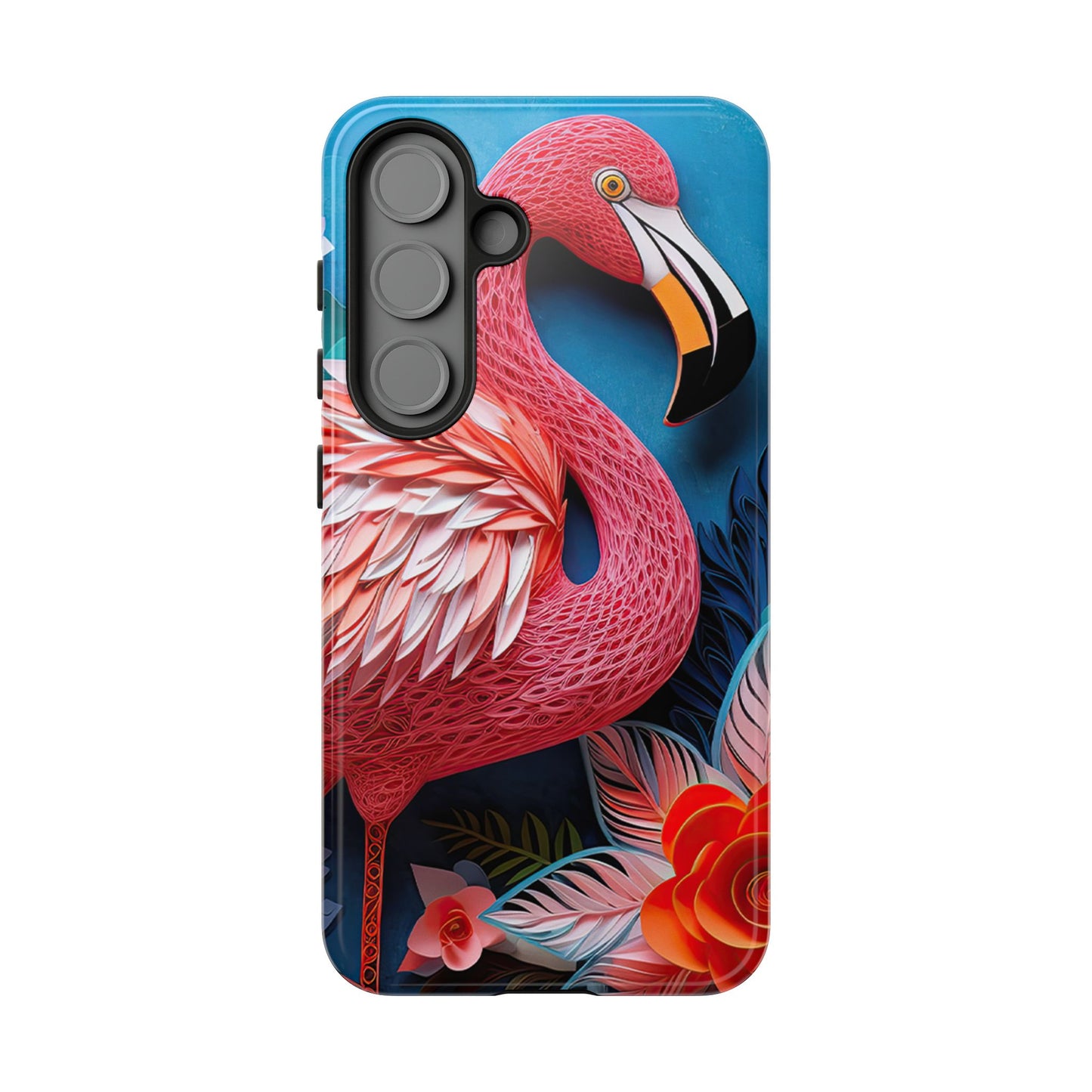 Flamingo Dreams – Bold Tropical Samsung Case