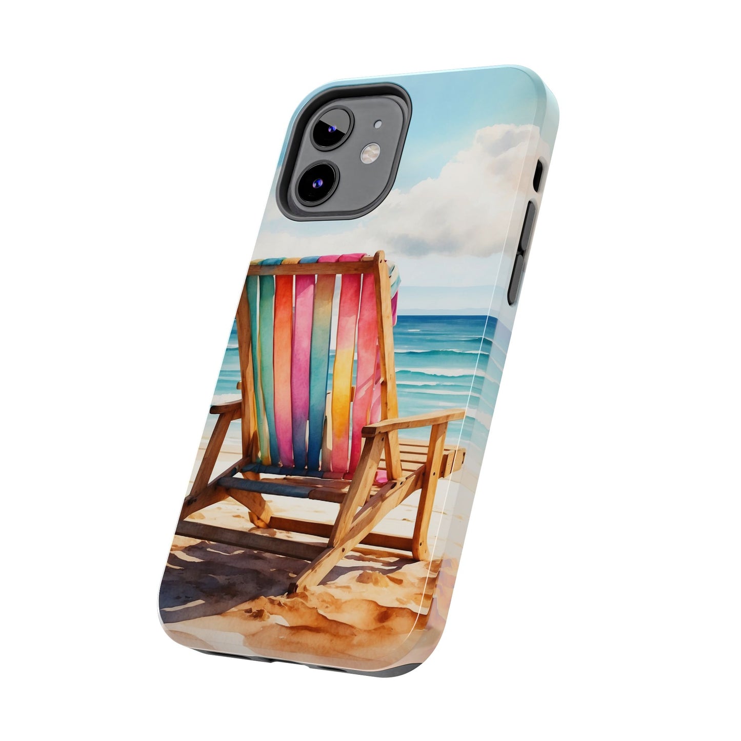Vibrant Beach Escape iPhone Case – Tropical Summer Design