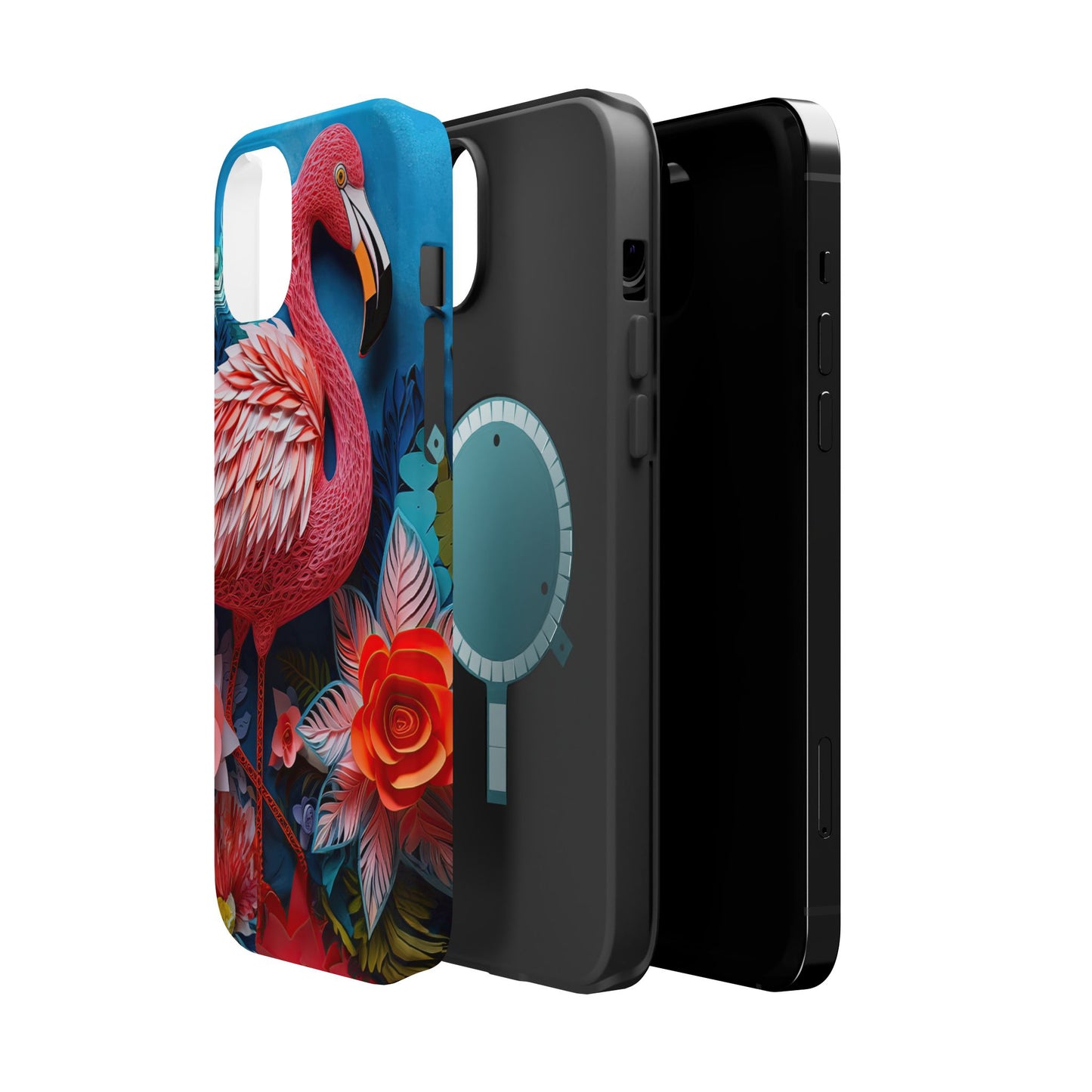 Flamingo Dreams – Bold Tropical MagSafe iPhone Case