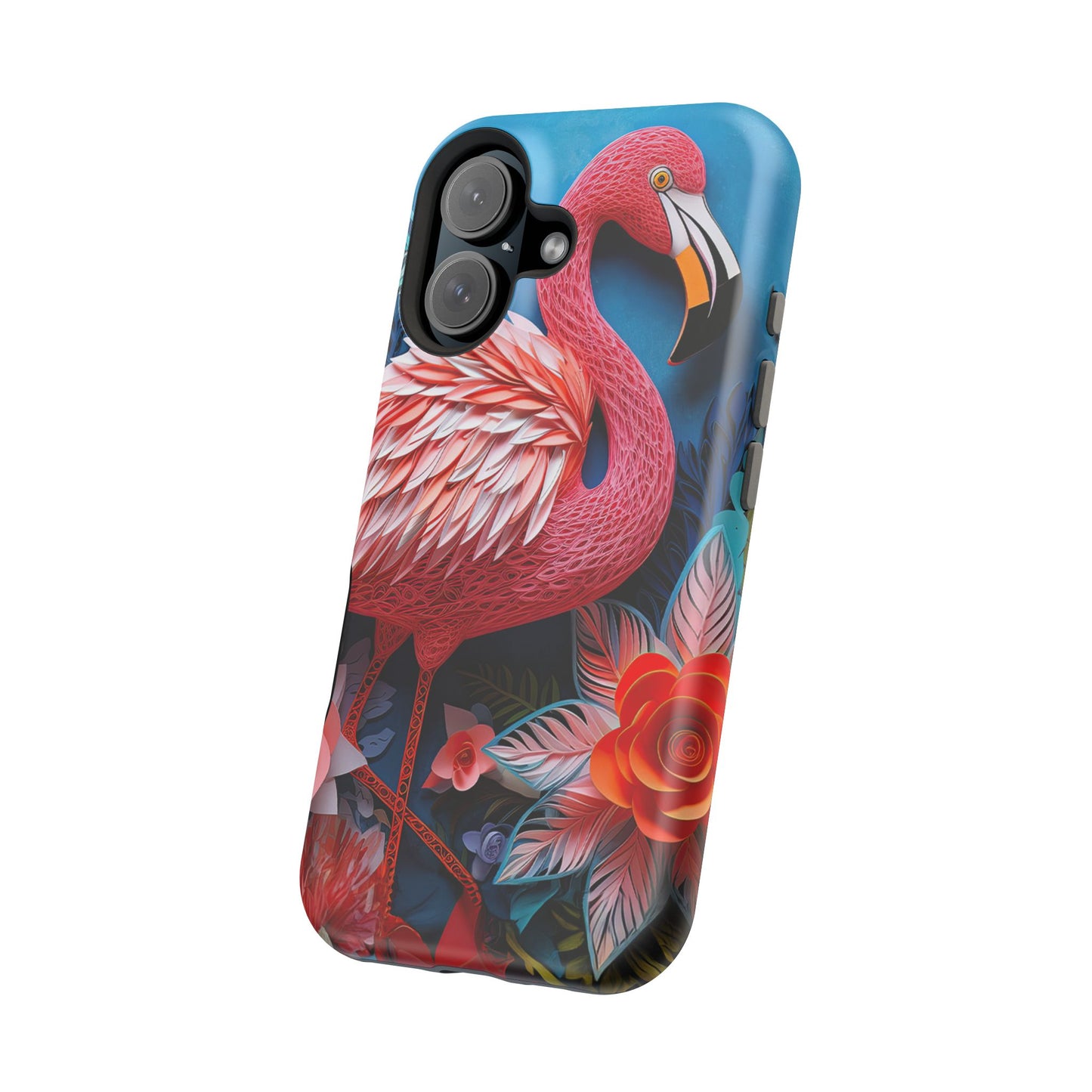 Flamingo Dreams – Bold Tropical MagSafe iPhone Case