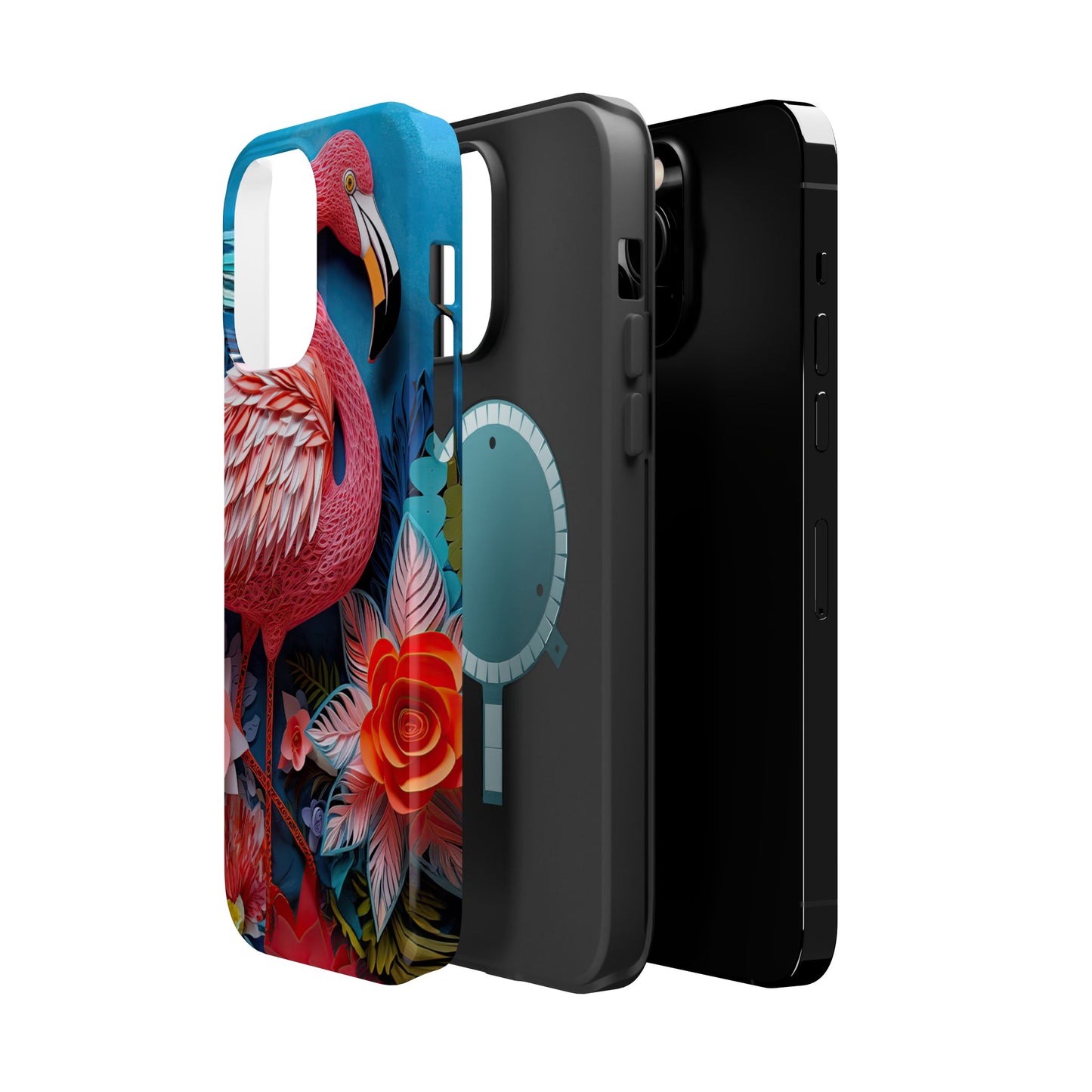 Flamingo Dreams – Bold Tropical MagSafe iPhone Case