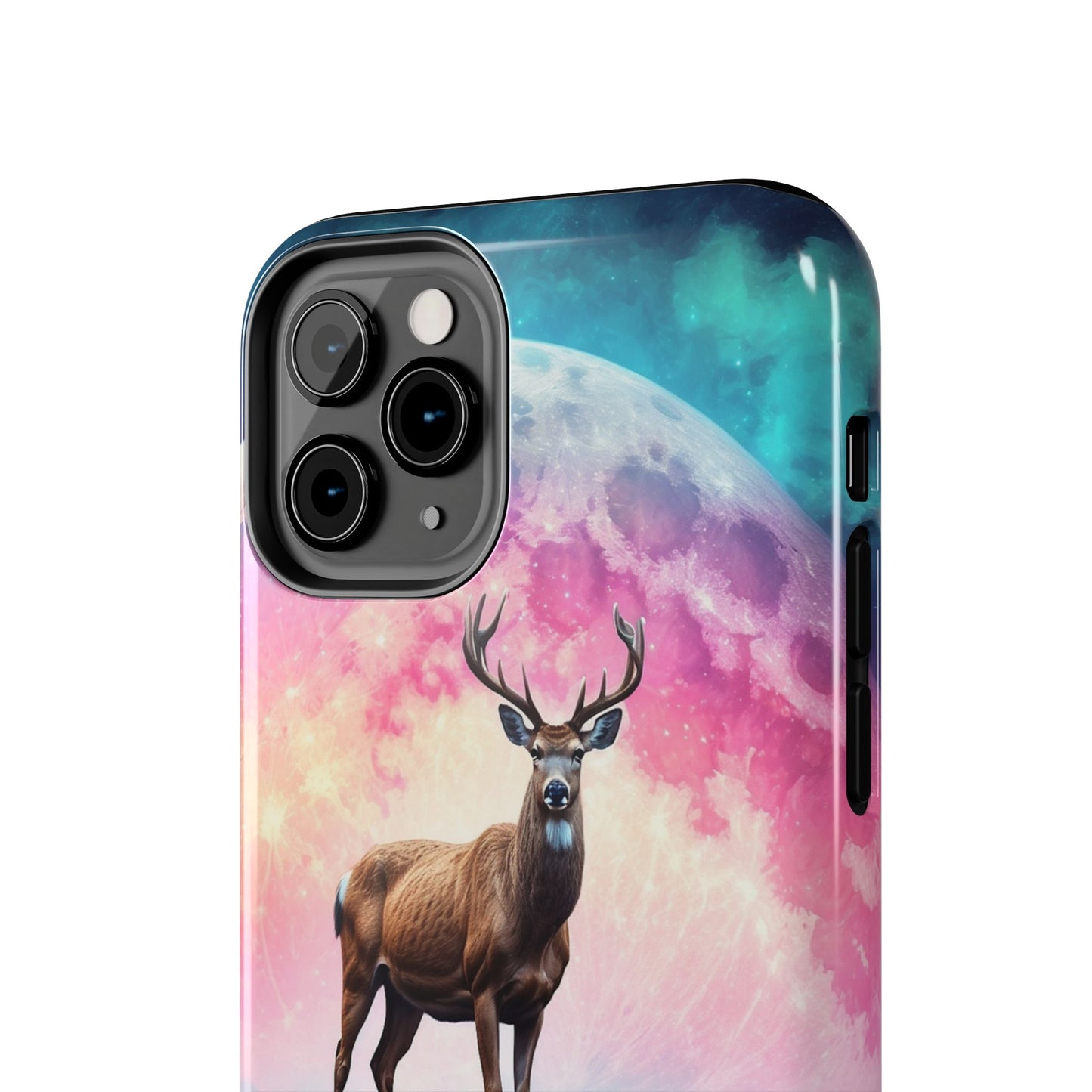 Stag in Moonlit Glow iPhone Case