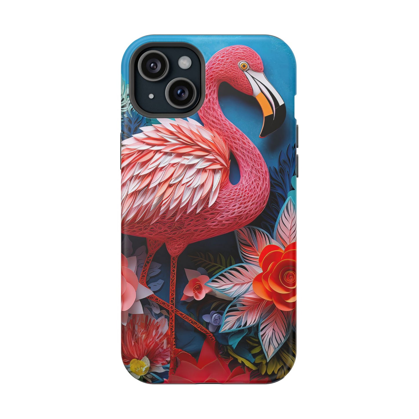 Flamingo Dreams – Bold Tropical MagSafe iPhone Case