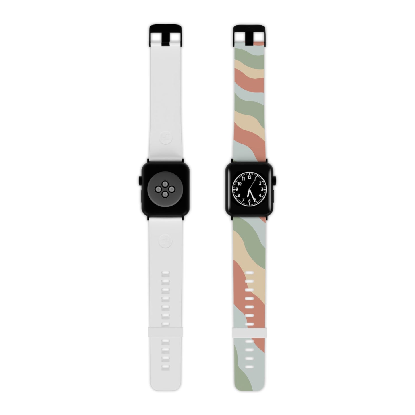 Earthy Retro Waves Apple Band