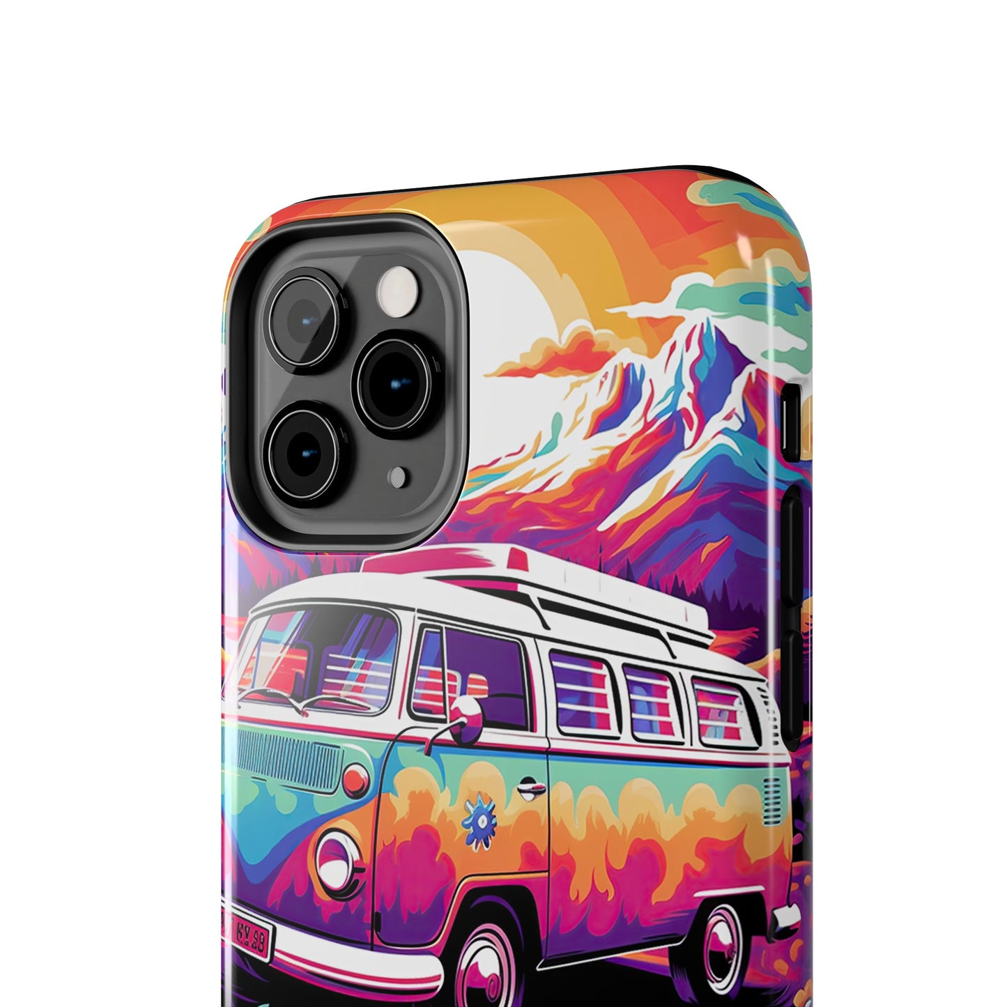 Groovy Floral Sunset Van – iPhone Series Case