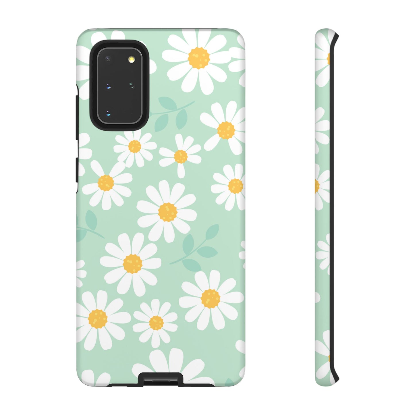 Charming Daisy Floral Tough Samsung Galaxy Case – Spring Pastel Design, Shockproof & Slim