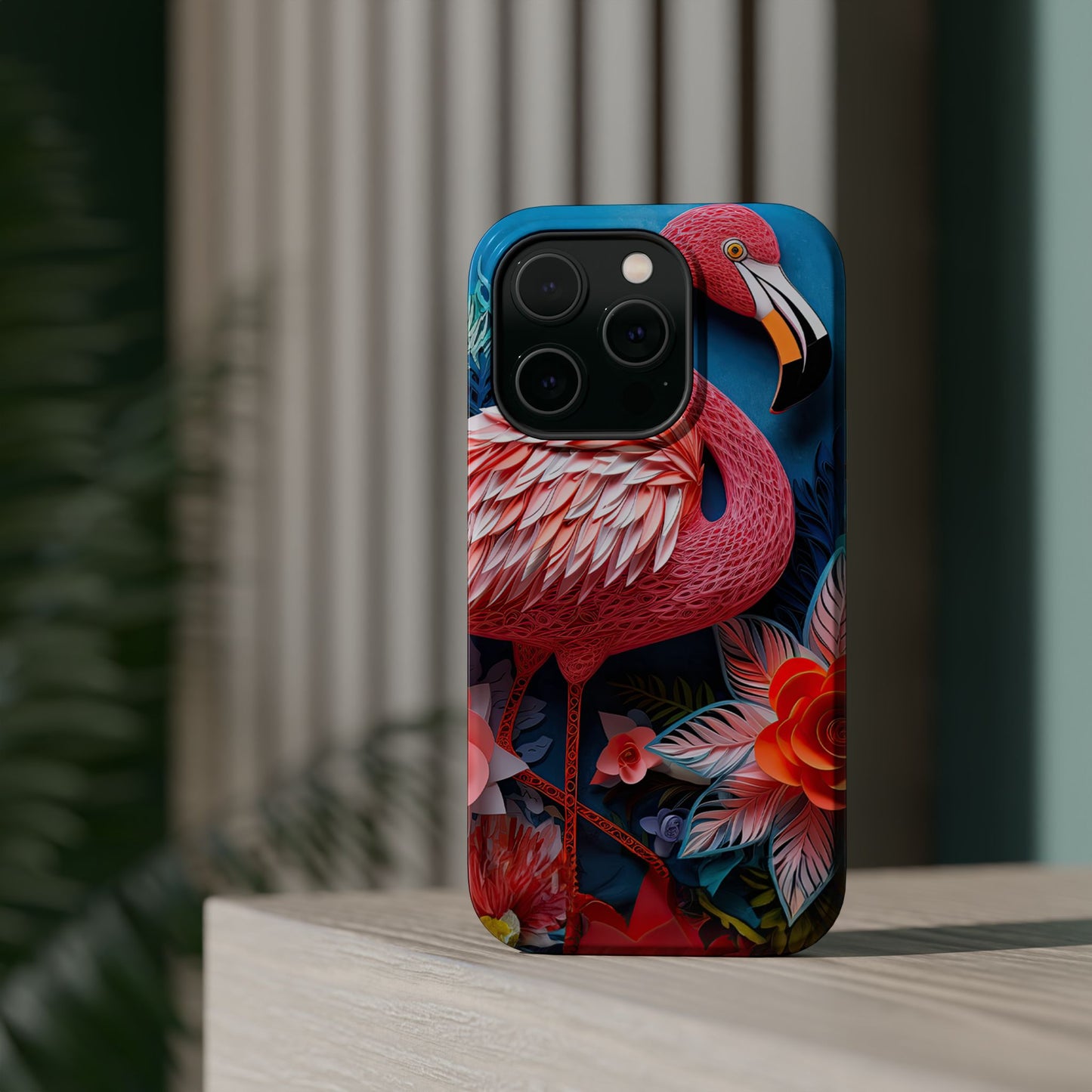 Flamingo Dreams – Bold Tropical MagSafe iPhone Case