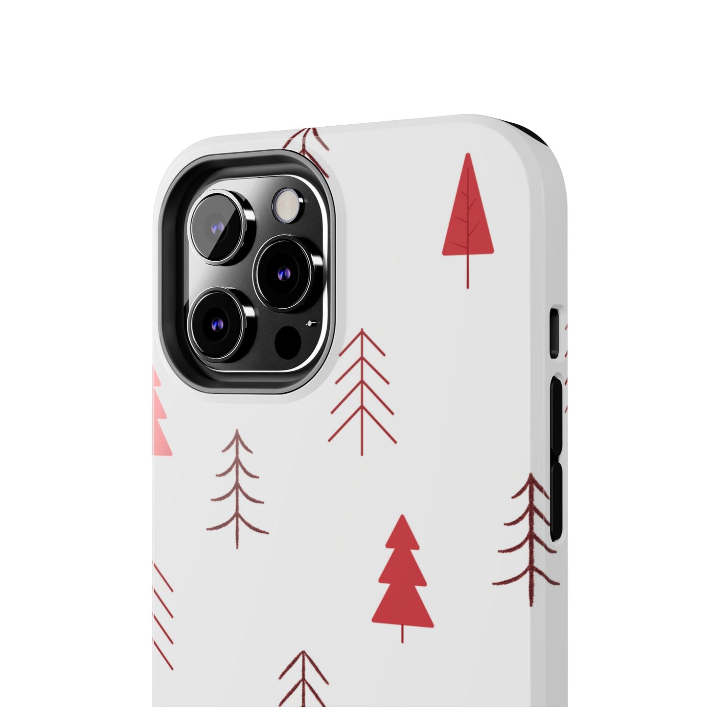 Scandi Red Pine Trees - iPhone Series Case