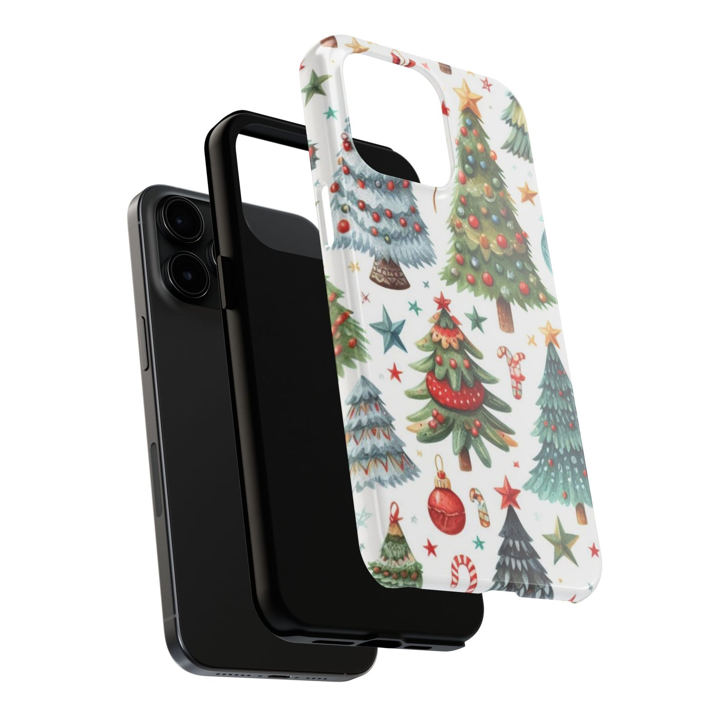 Festive Tree Wonderland – iPhone Case