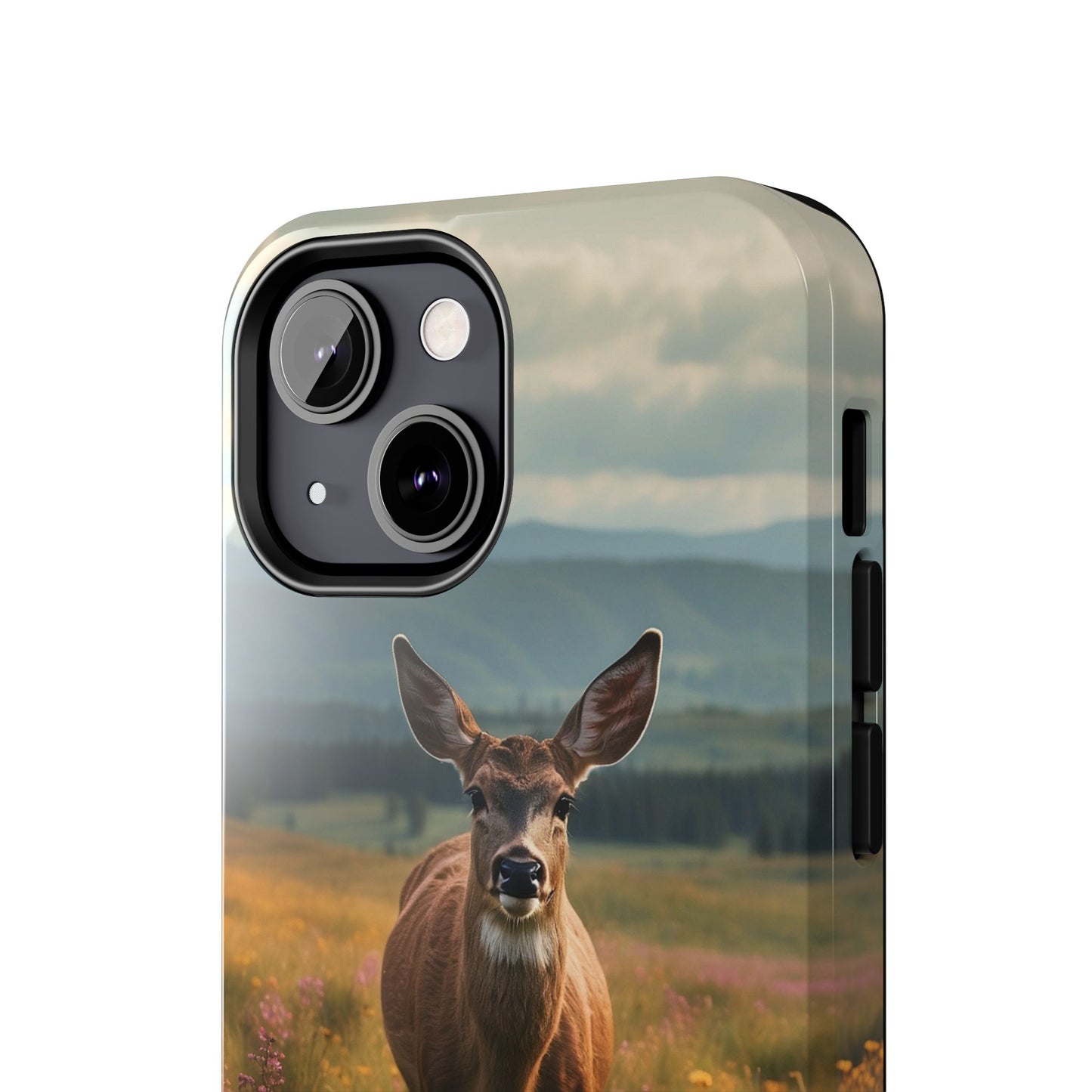 Rustic Meadow Deer – iPhone Case