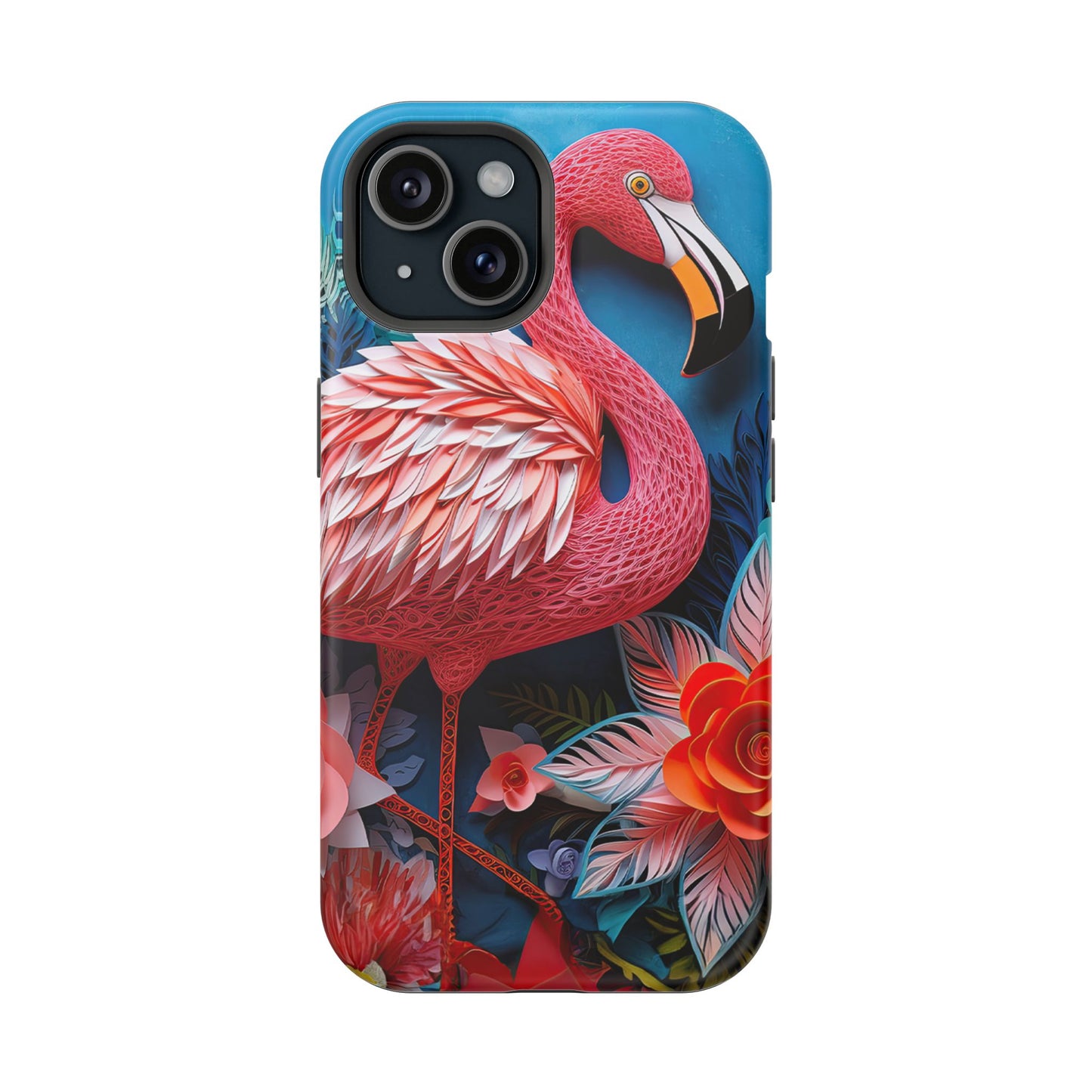 Flamingo Dreams – Bold Tropical MagSafe iPhone Case