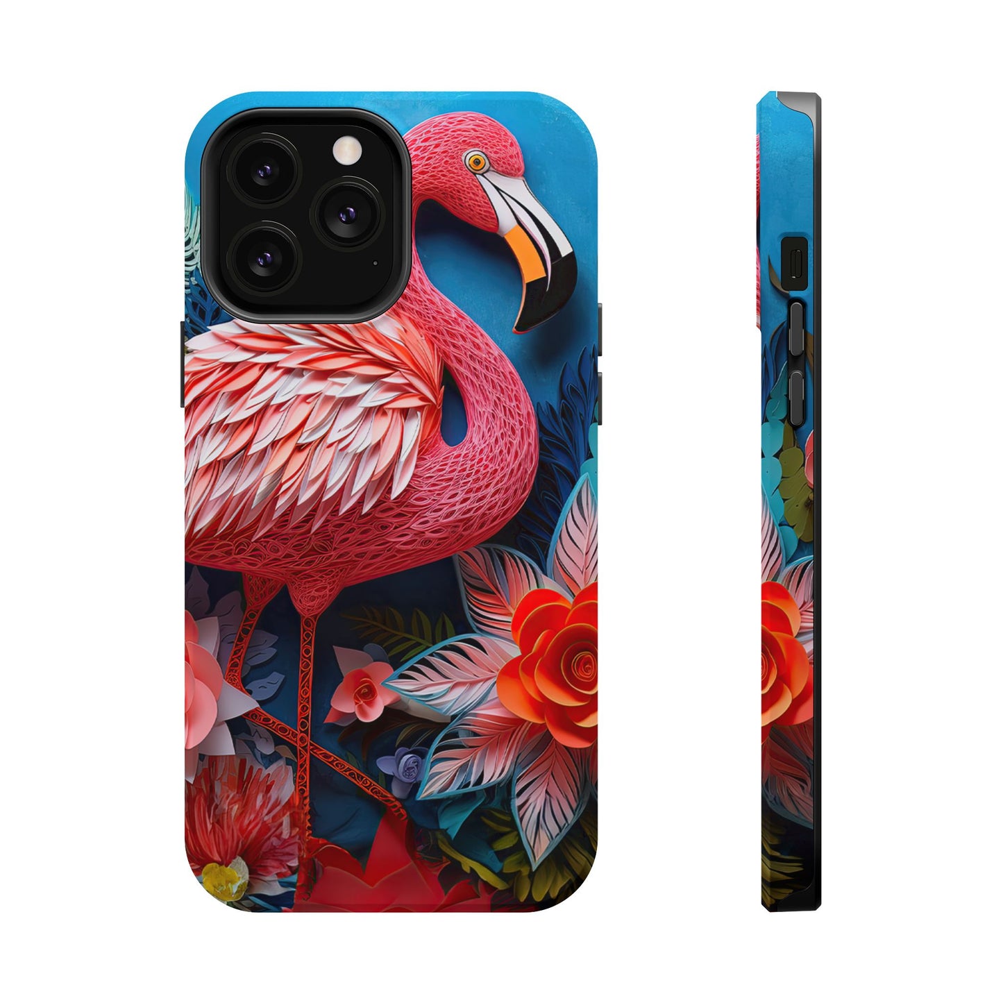 Flamingo Dreams – Bold Tropical MagSafe iPhone Case