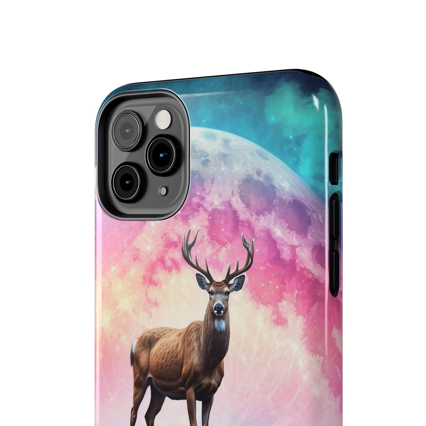 Stag in Moonlit Glow iPhone Case