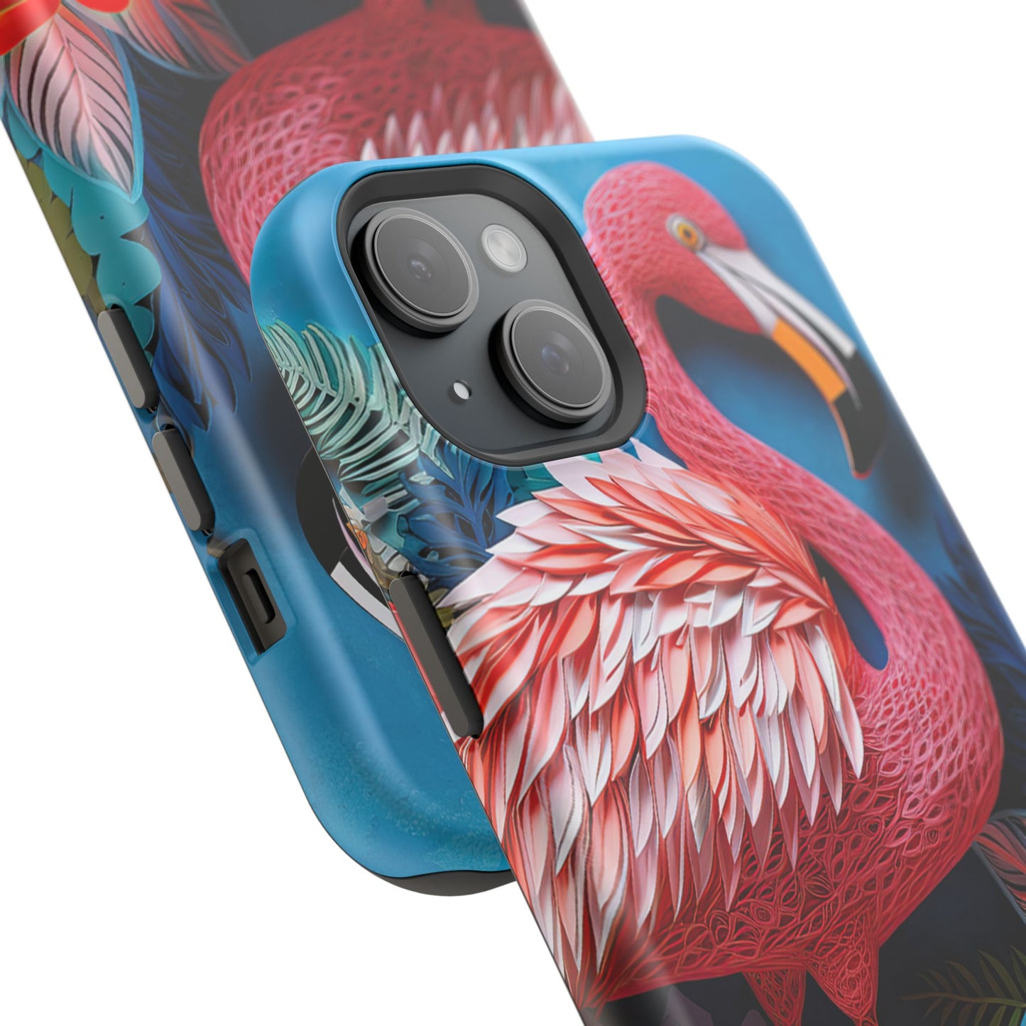 Flamingo Dreams – Bold Tropical MagSafe iPhone Case
