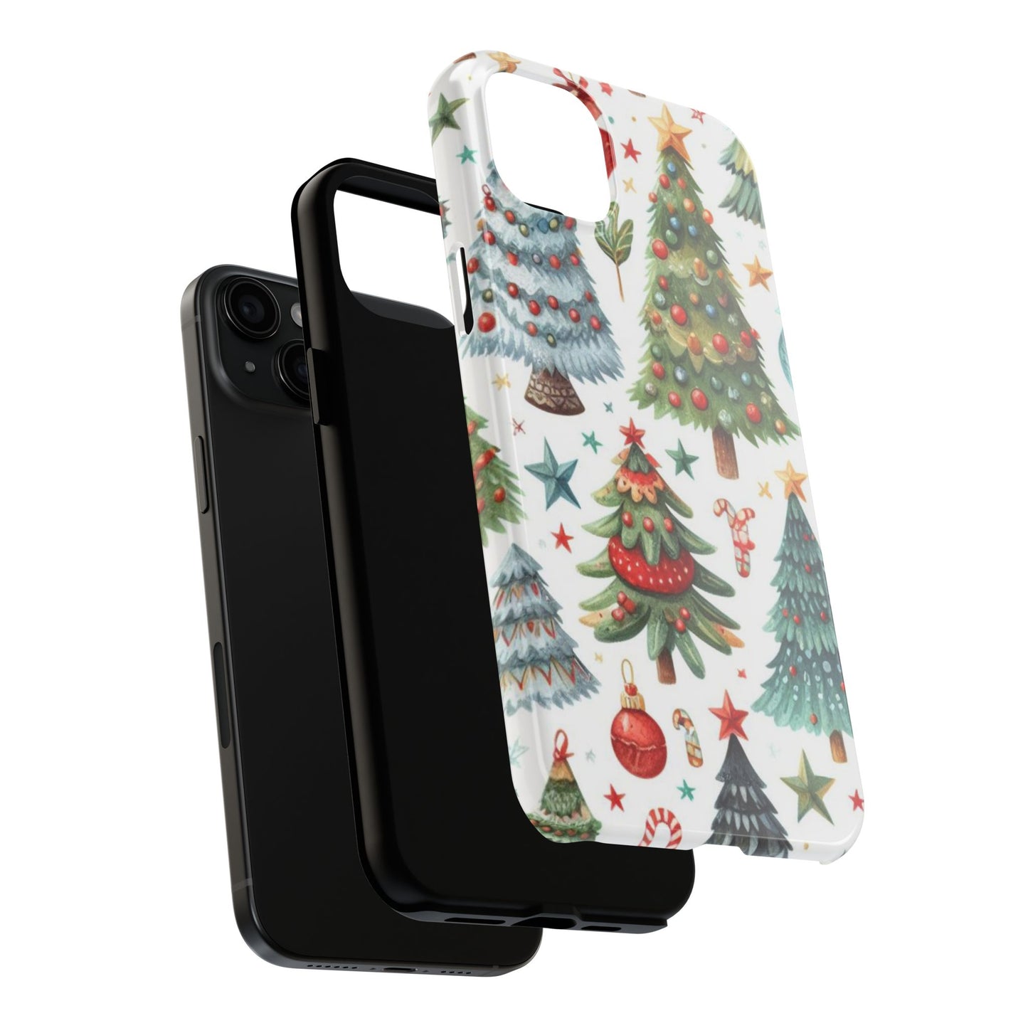 Festive Tree Wonderland – iPhone Case