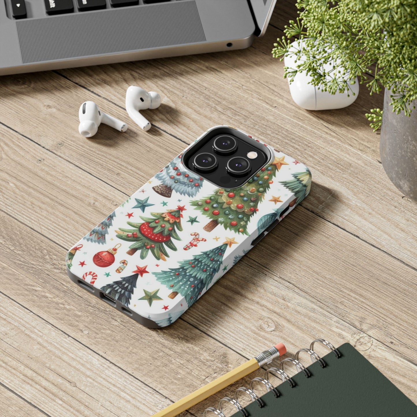 Festive Tree Wonderland – iPhone Case
