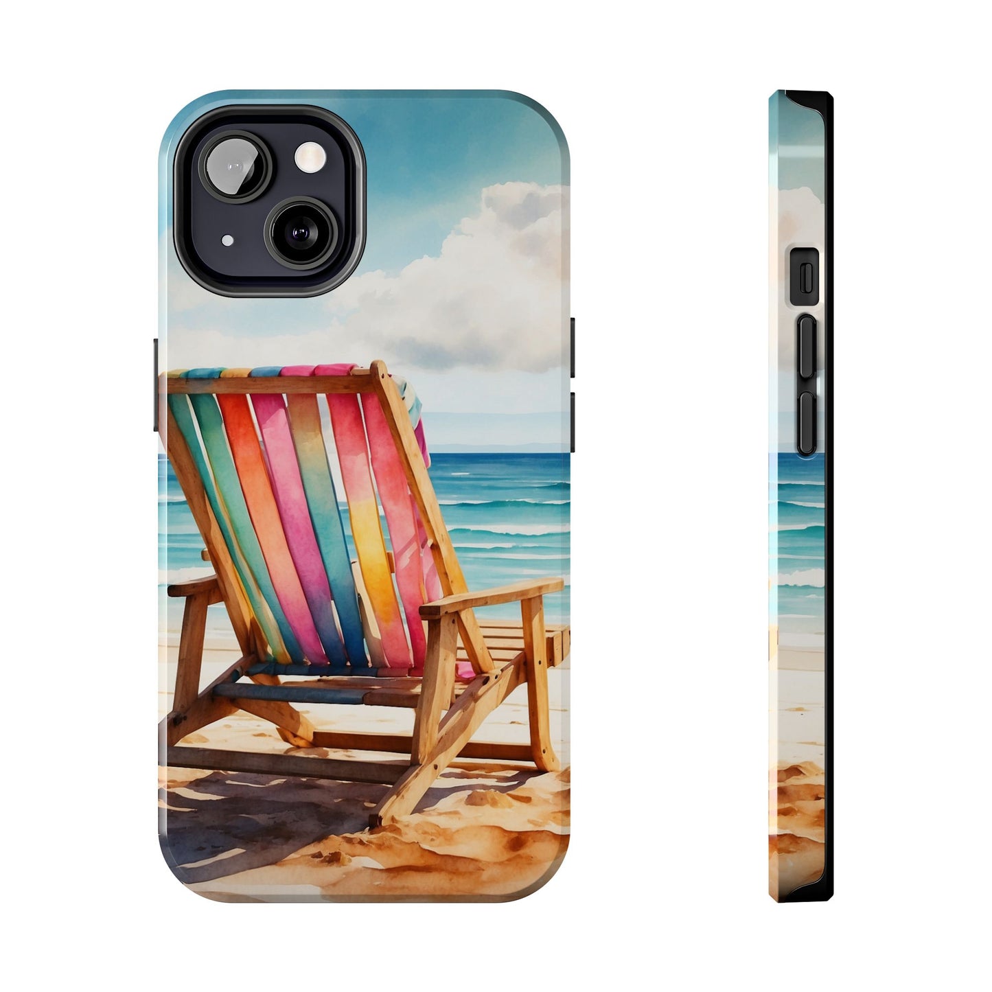 Vibrant Beach Escape iPhone Case – Tropical Summer Design