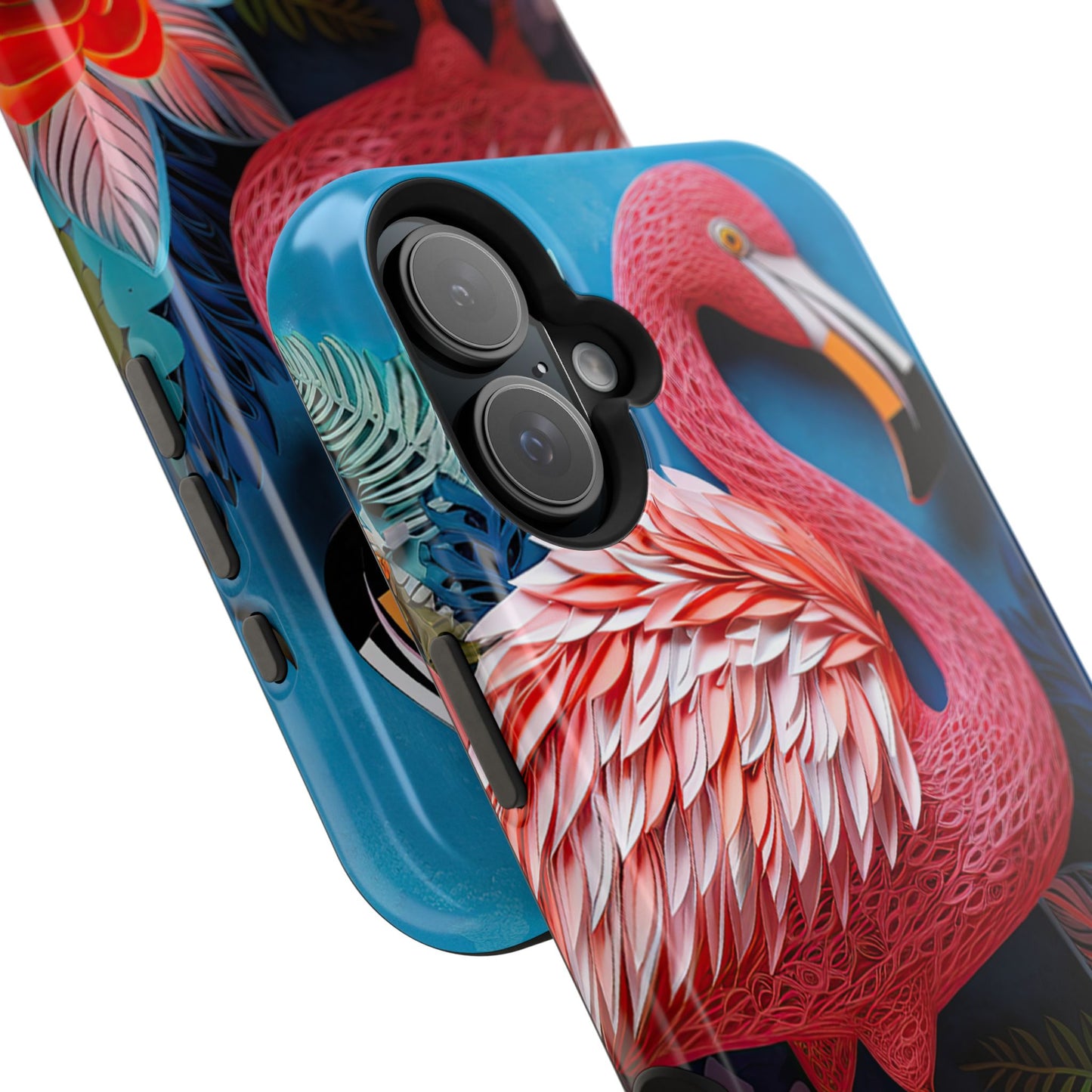 Flamingo Dreams – Bold Tropical MagSafe iPhone Case