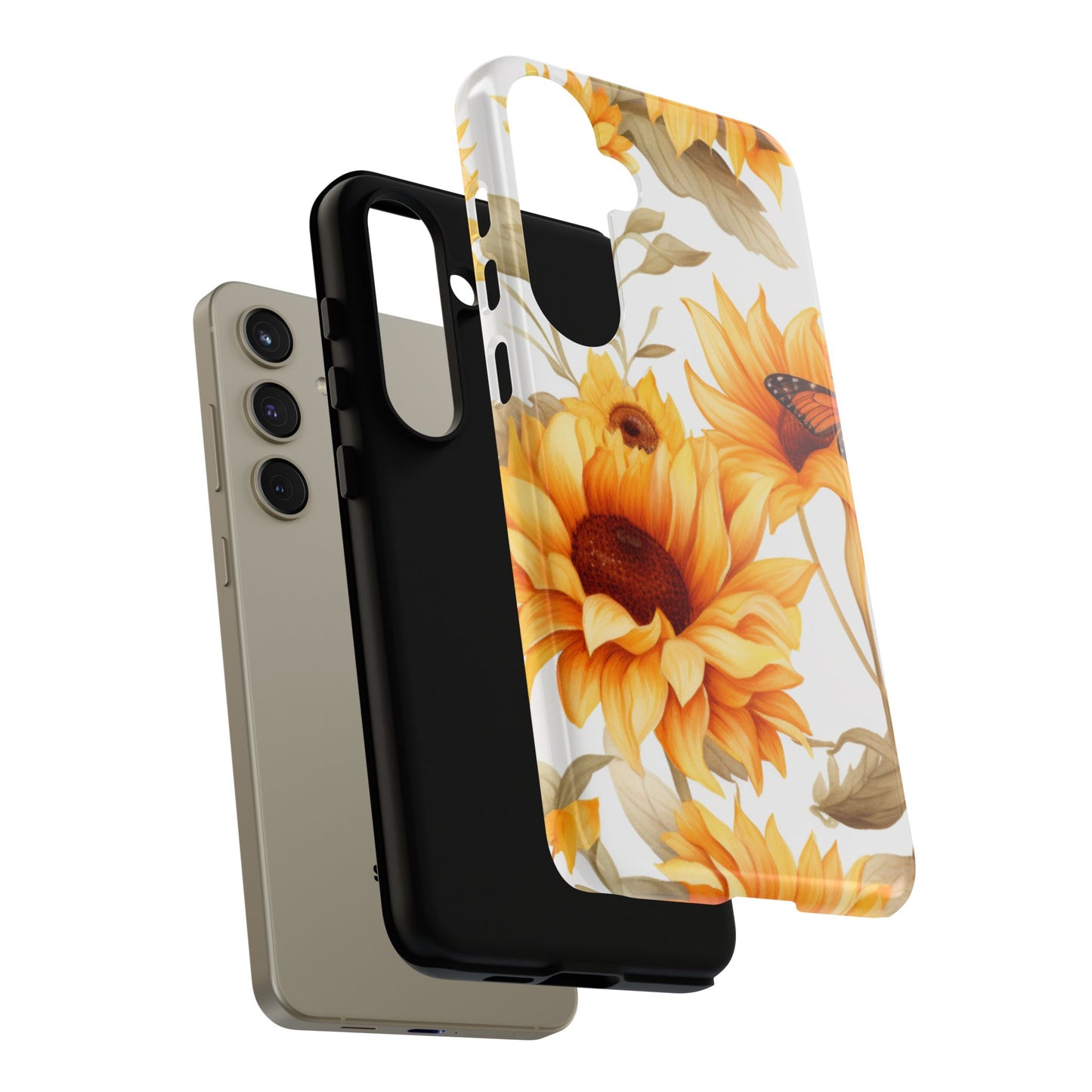 Sunflower & Monarch Garden - Samsung Galaxy Series Case