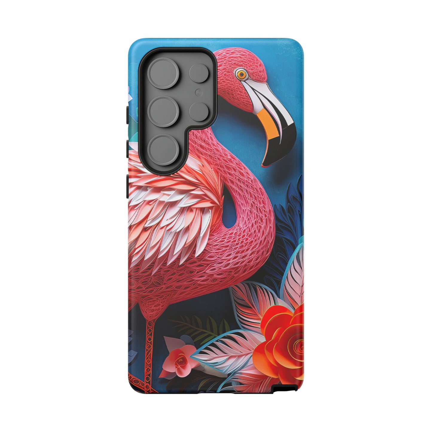 Flamingo Dreams – Bold Tropical Samsung Case