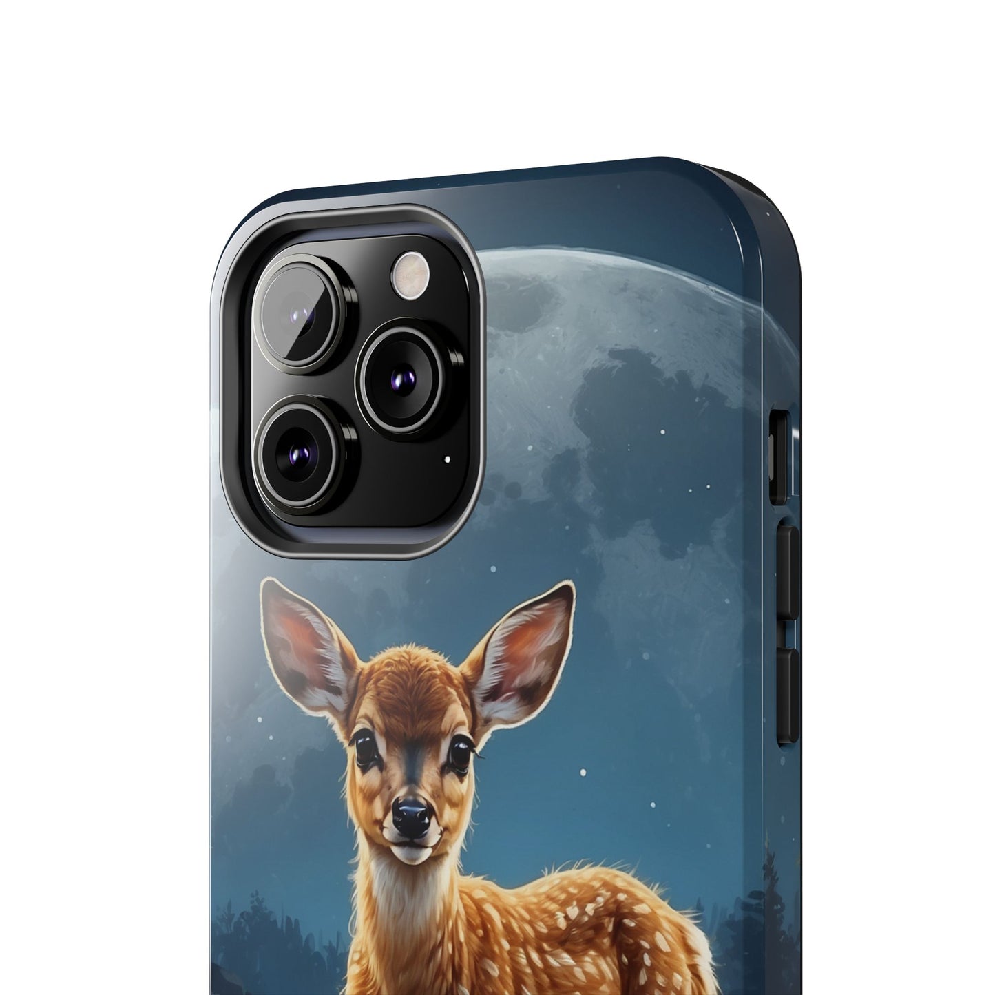 iPhone Case – Enchanted Fawn Under the Moonlit Sky