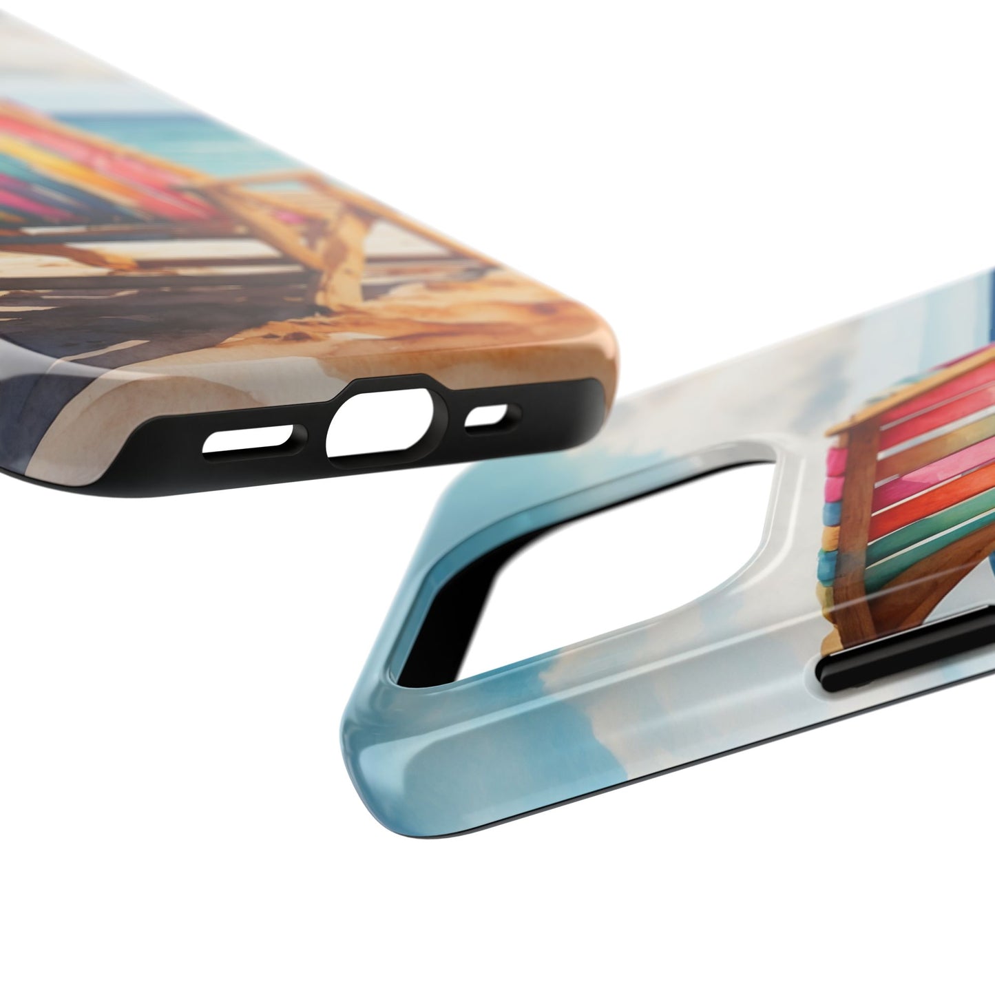 Vibrant Beach Escape iPhone Case – Tropical Summer Design