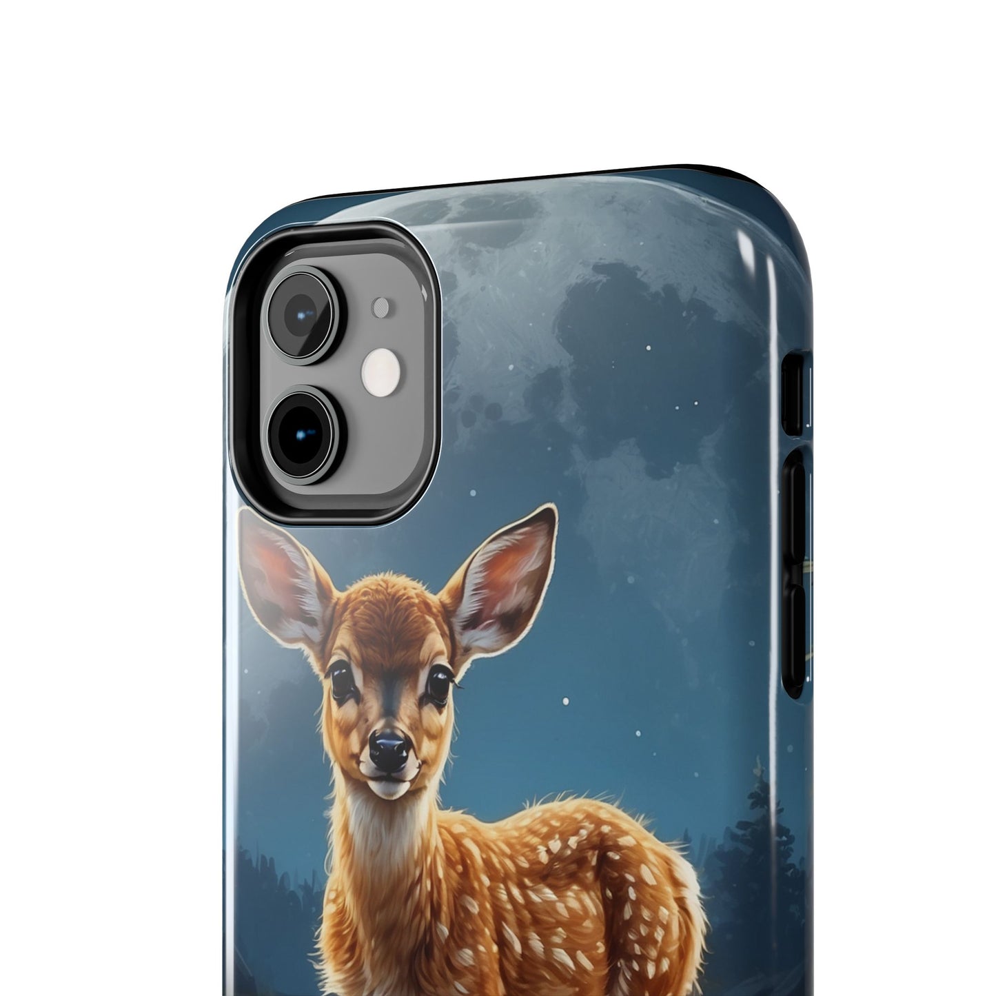 iPhone Case – Enchanted Fawn Under the Moonlit Sky