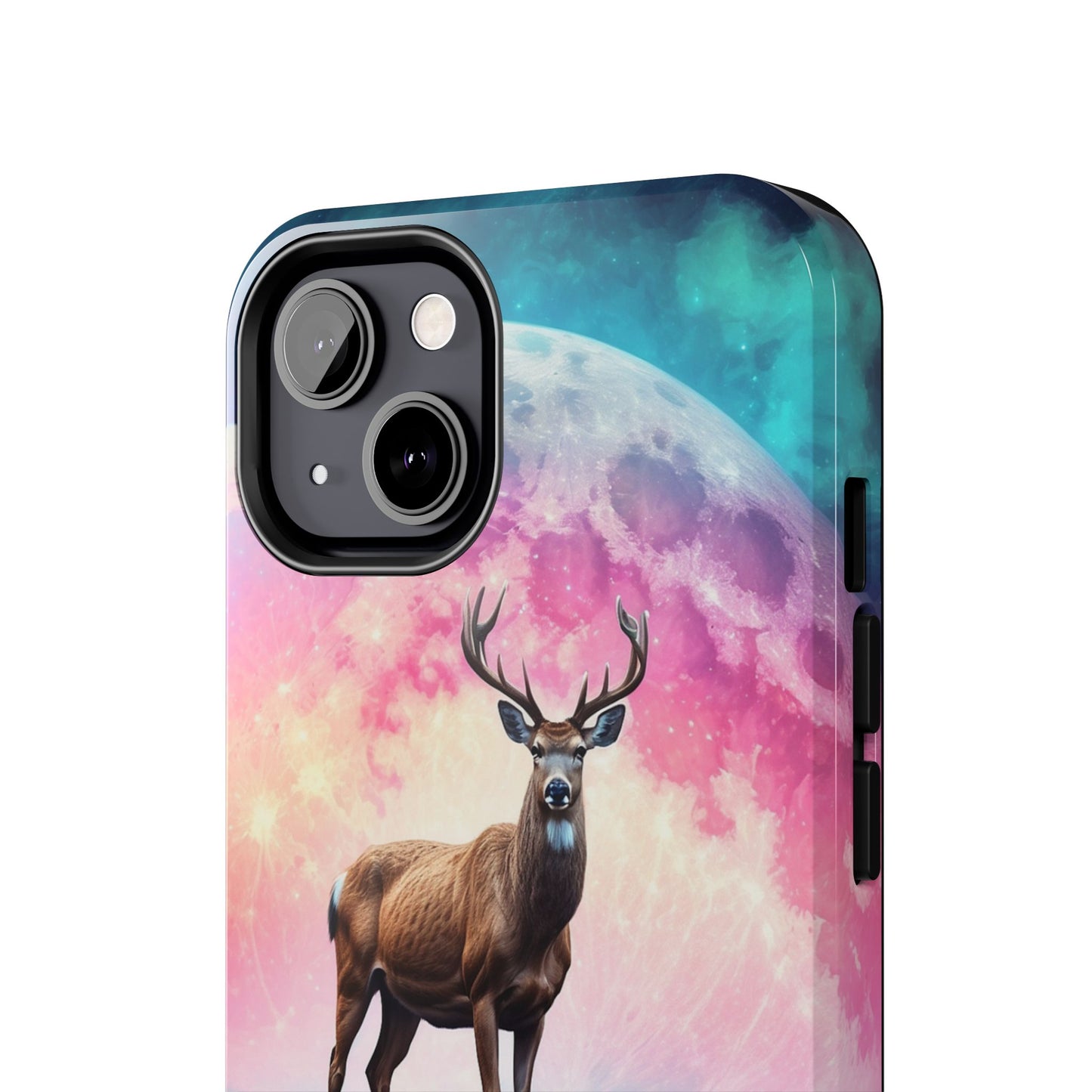 Stag in Moonlit Glow iPhone Case