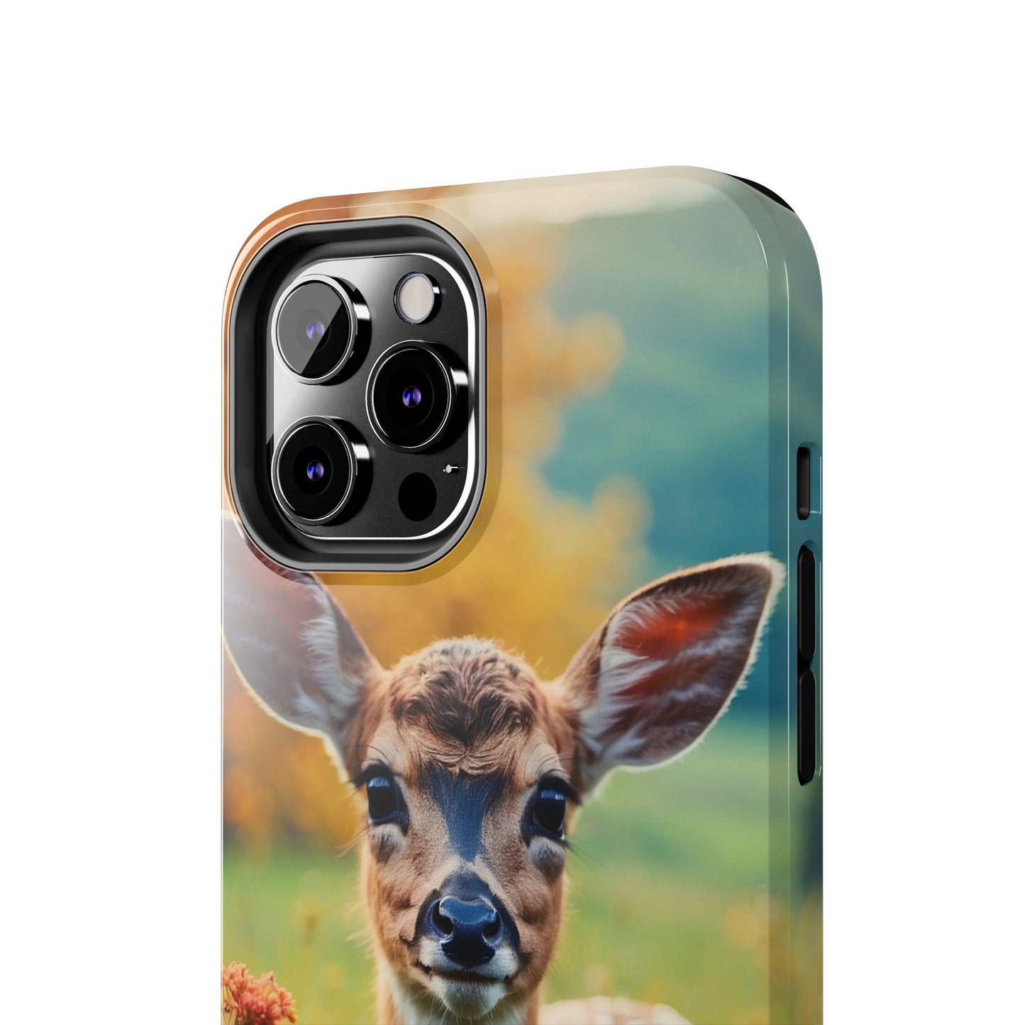 Golden Meadow Fawn iPhone Case
