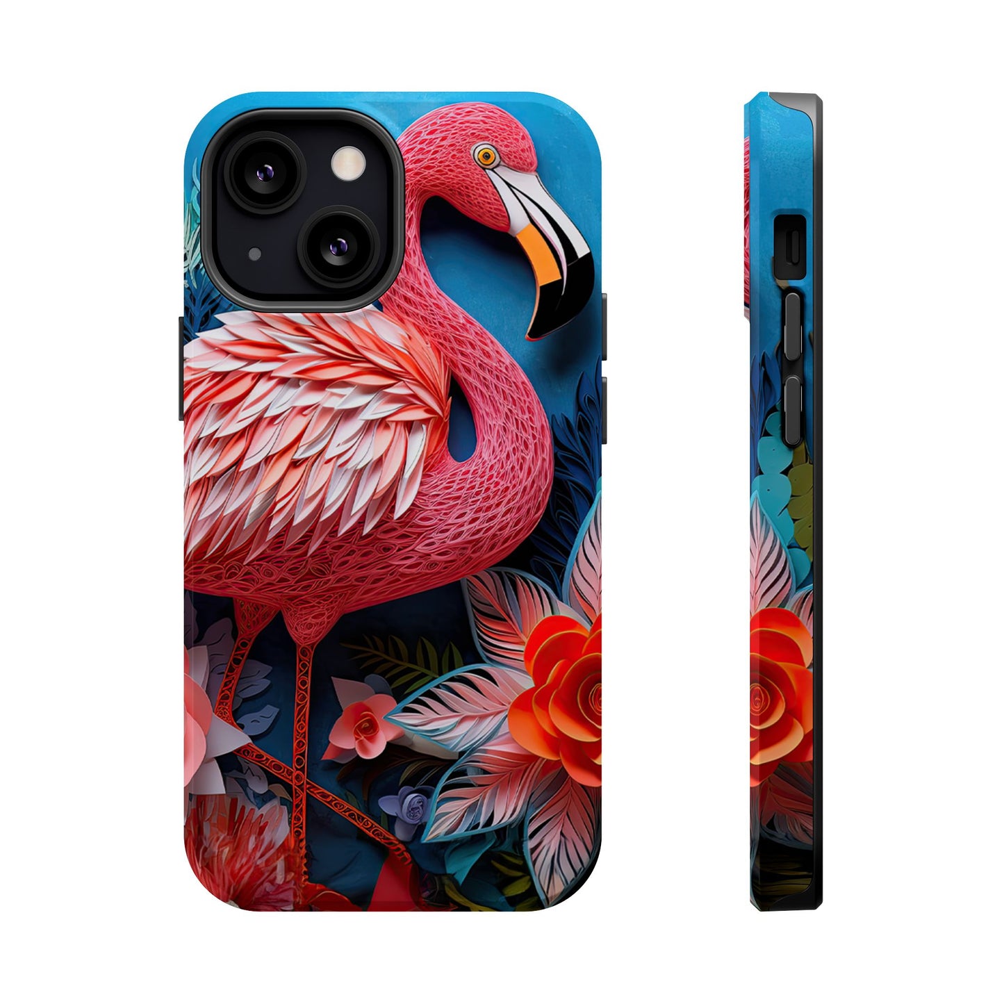 Flamingo Dreams – Bold Tropical MagSafe iPhone Case
