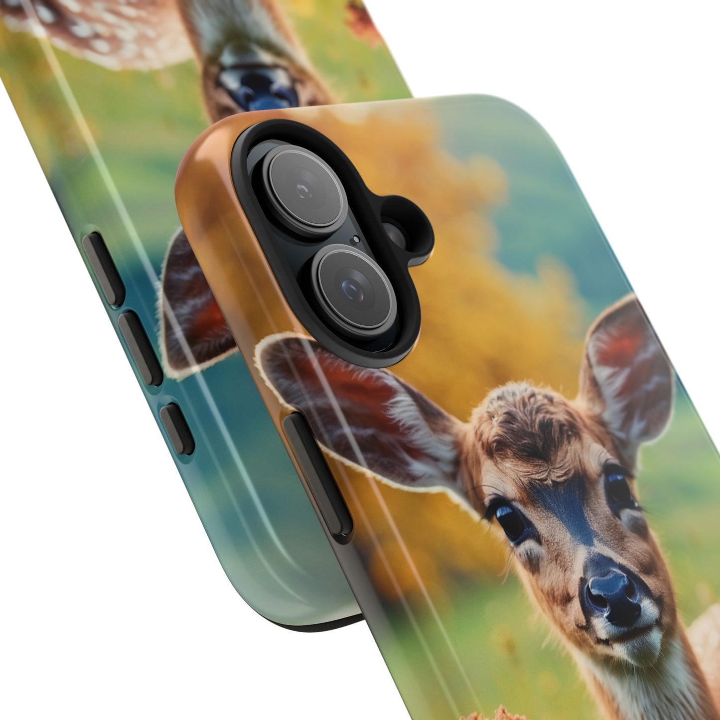 Golden Meadow Fawn iPhone Case