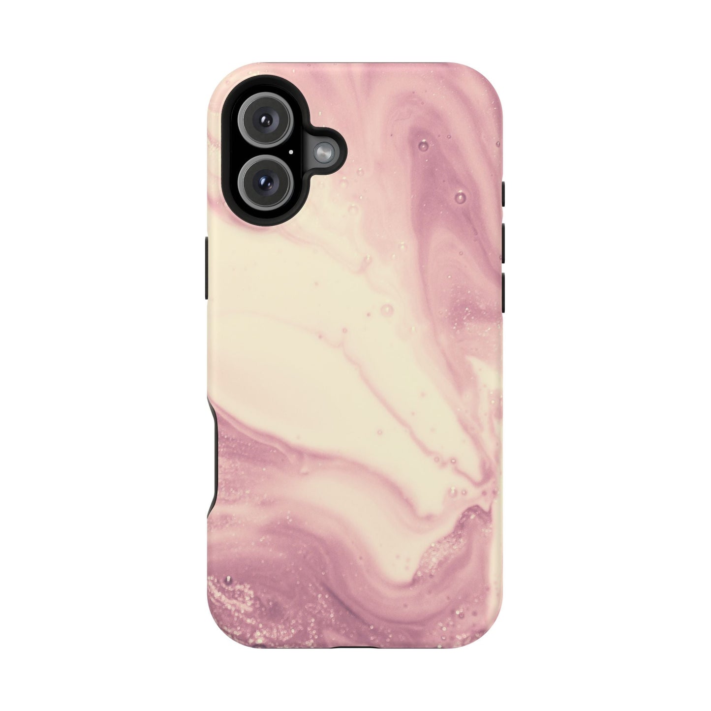 Blush Marble Glow – MagSafe Case with Pink & Rose Gold Marble Design - BOGO Cases