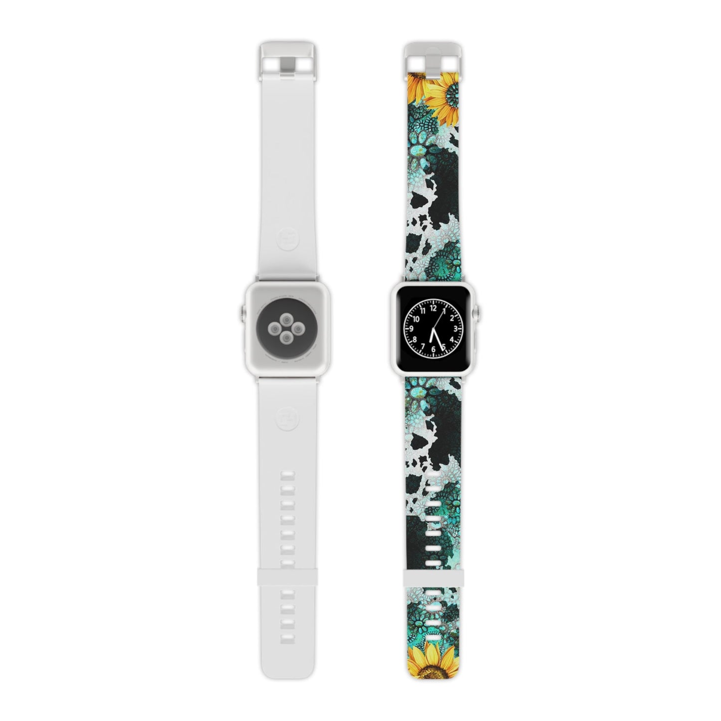 Boho Turquoise Sunflower Lace  Apple Watch Band - BOGO Cases