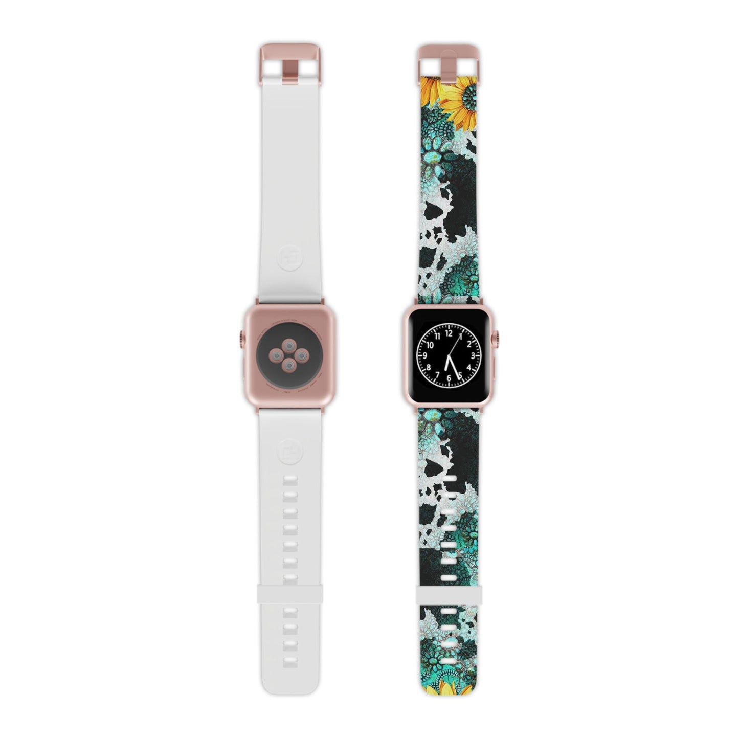 Boho Turquoise Sunflower Lace  Apple Watch Band - BOGO Cases