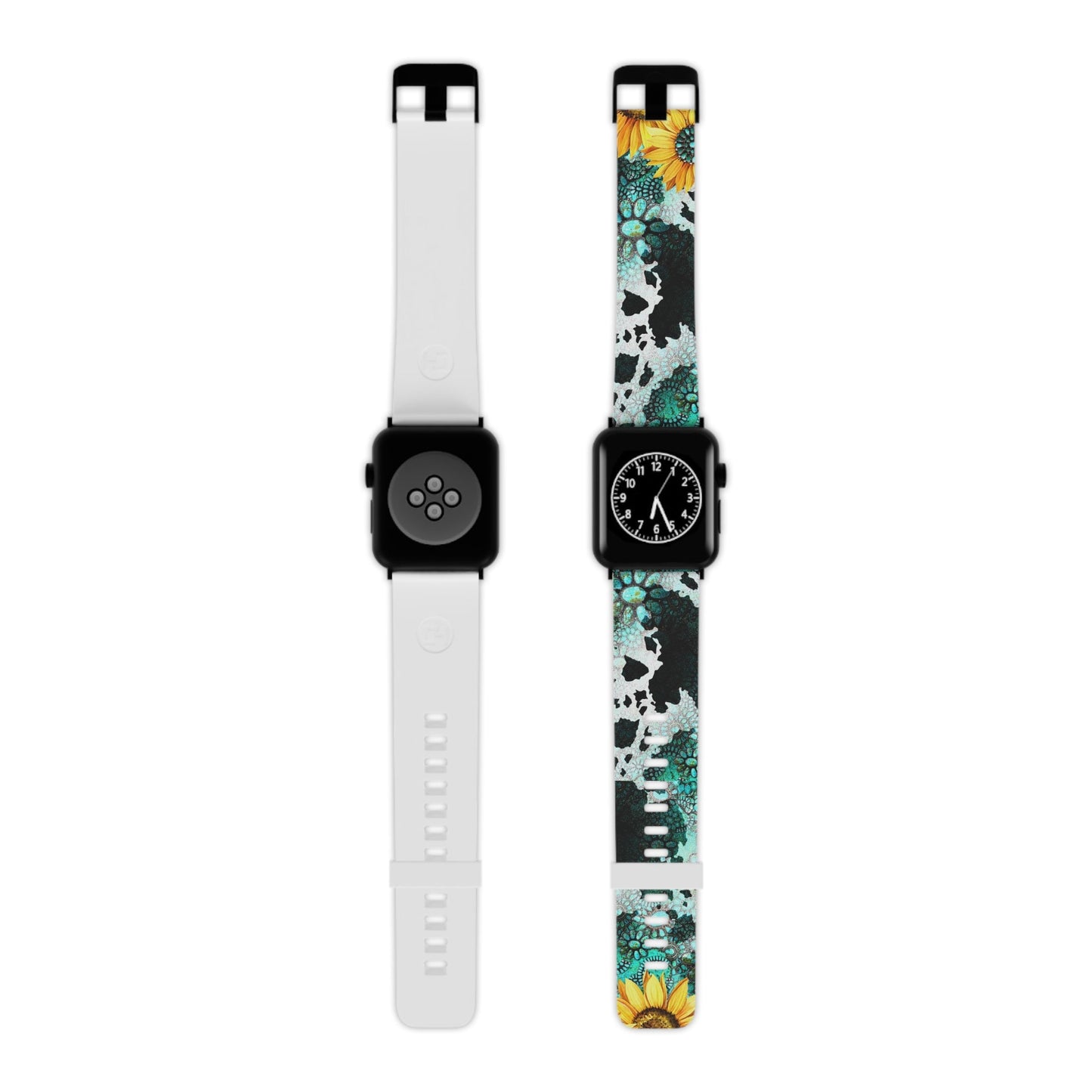 Boho Turquoise Sunflower Lace  Apple Watch Band - BOGO Cases