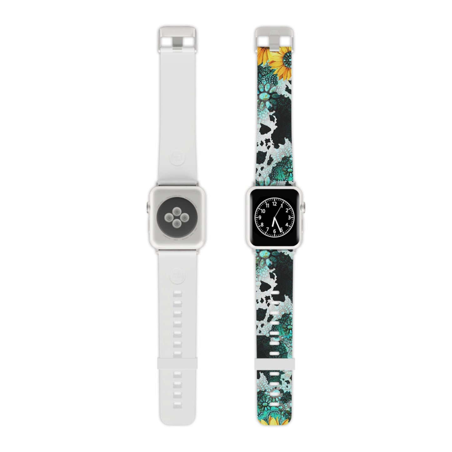 Boho Turquoise Sunflower Lace  Apple Watch Band - BOGO Cases