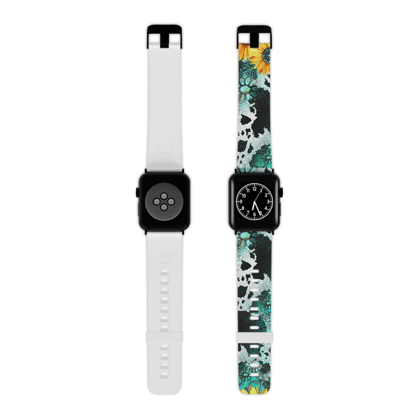 Boho Turquoise Sunflower Lace  Apple Watch Band - BOGO Cases