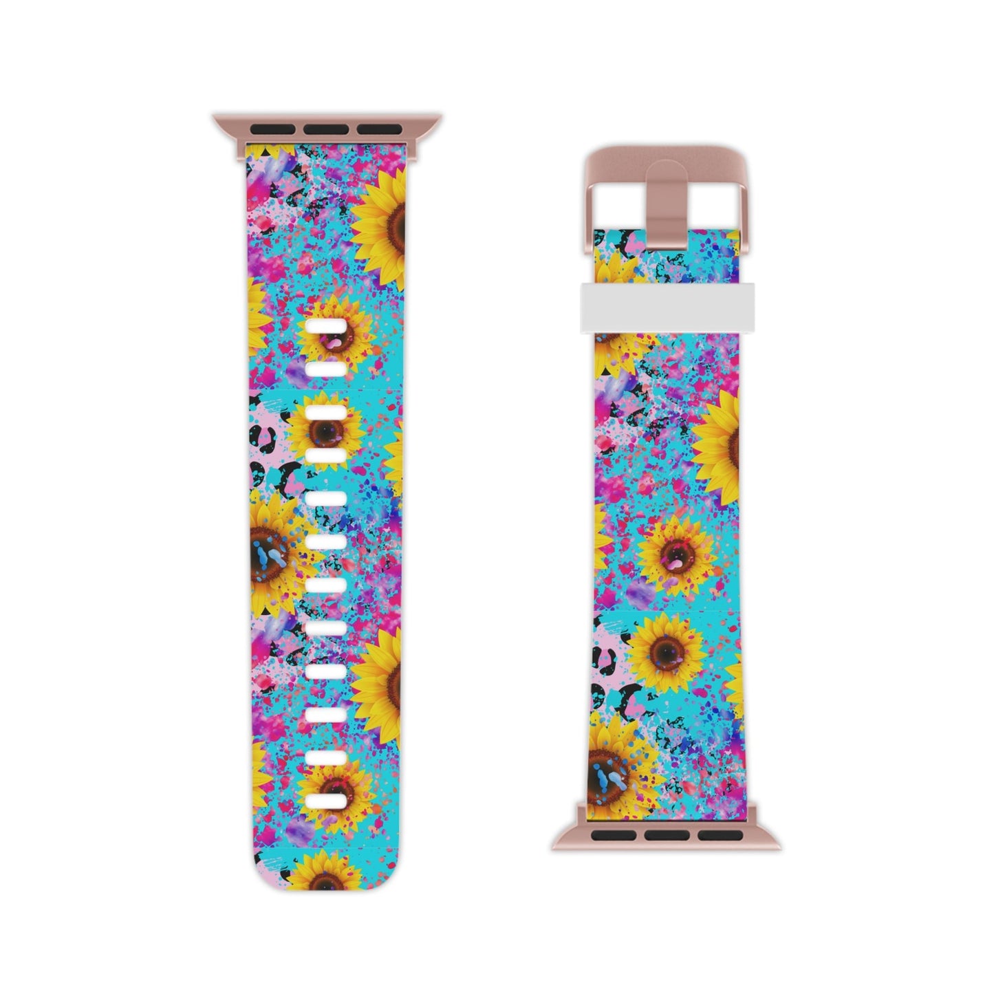 Bright Sunflower Pop Art Apple Watch Band - BOGO Cases
