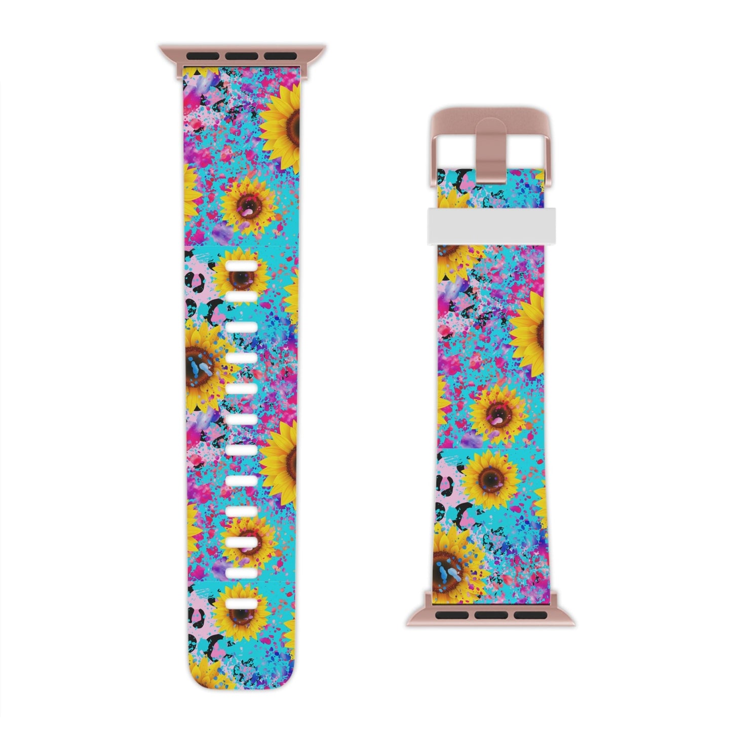 Bright Sunflower Pop Art Apple Watch Band - BOGO Cases