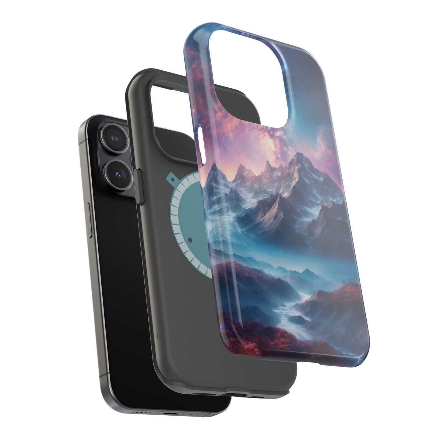 Celestial Mountain Galaxy - MagSafe iPhone Case - BOGO Cases